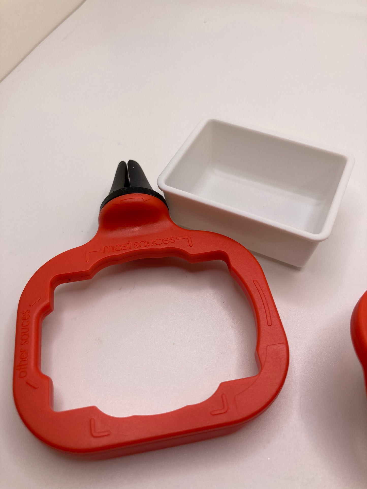 Car a/c vent sauce holder - 1 or 2 pcs set