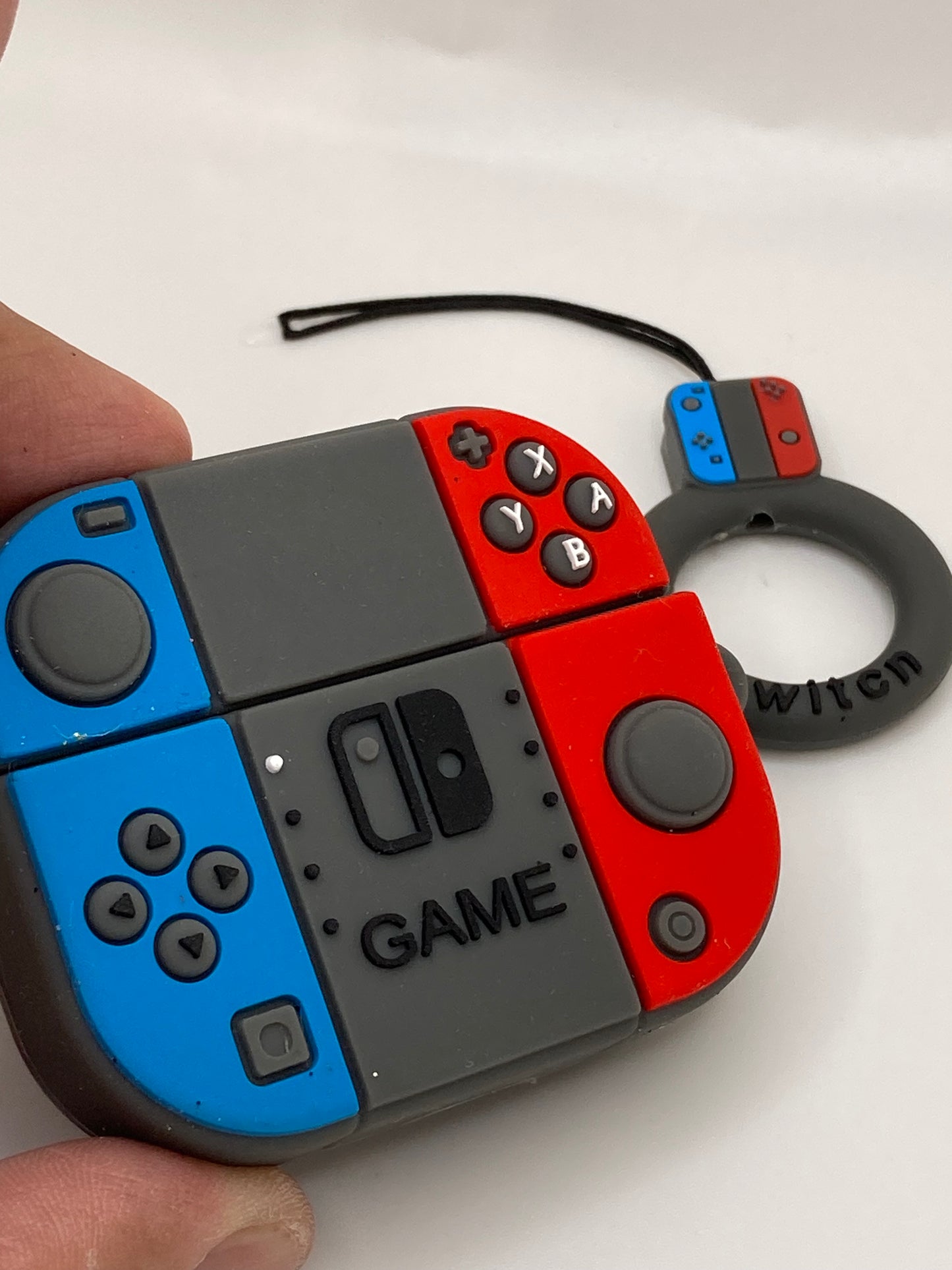 AirPod Pro 3d silicone case cover - Nintendo Switch design