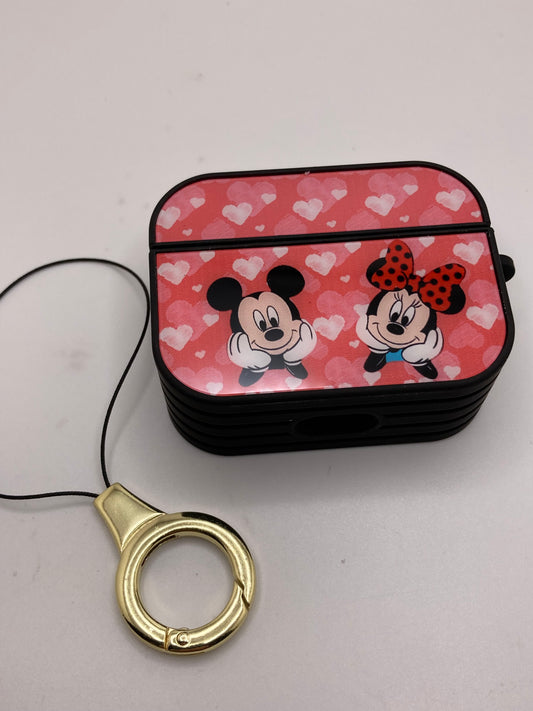 3rd gen AirPod case cover - Mickey & Minnie hearts