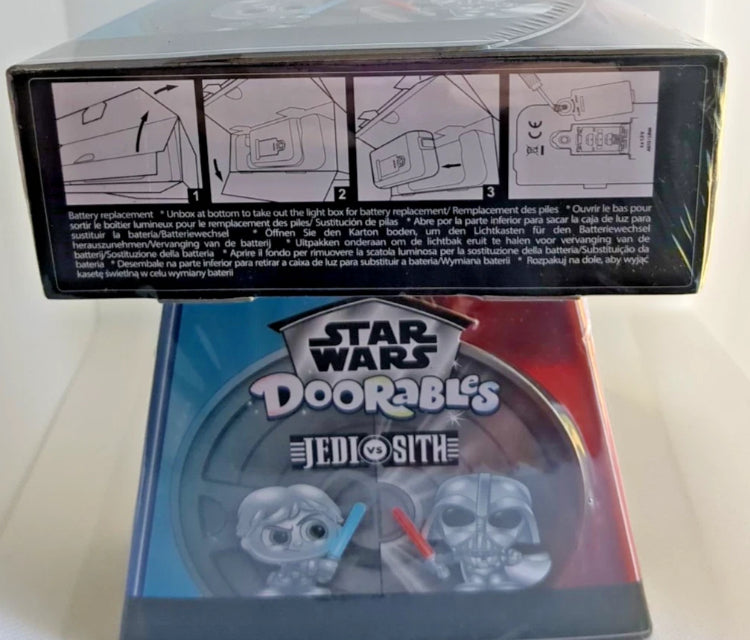 Star Wars Doorables Jedi vs Sith 2-Pack Collectible Figures (Skywalker & Vader)