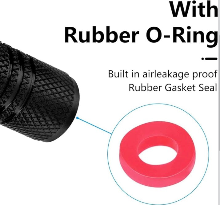 Chevy - Z71 Series - Valve Stem Cap Set - 4pcs - Black