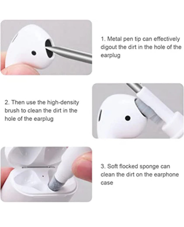 Cute Airpods Gen 1/2-3D Case Kawaii Cartoon Silicone Cover Fashion Cool-Sports Drink with AirPods Cleaning Kit