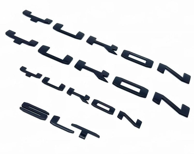 4Pack OEM Yukon SLT Emblem for Yukon XL 2019-2025 84831809 Gloss Black