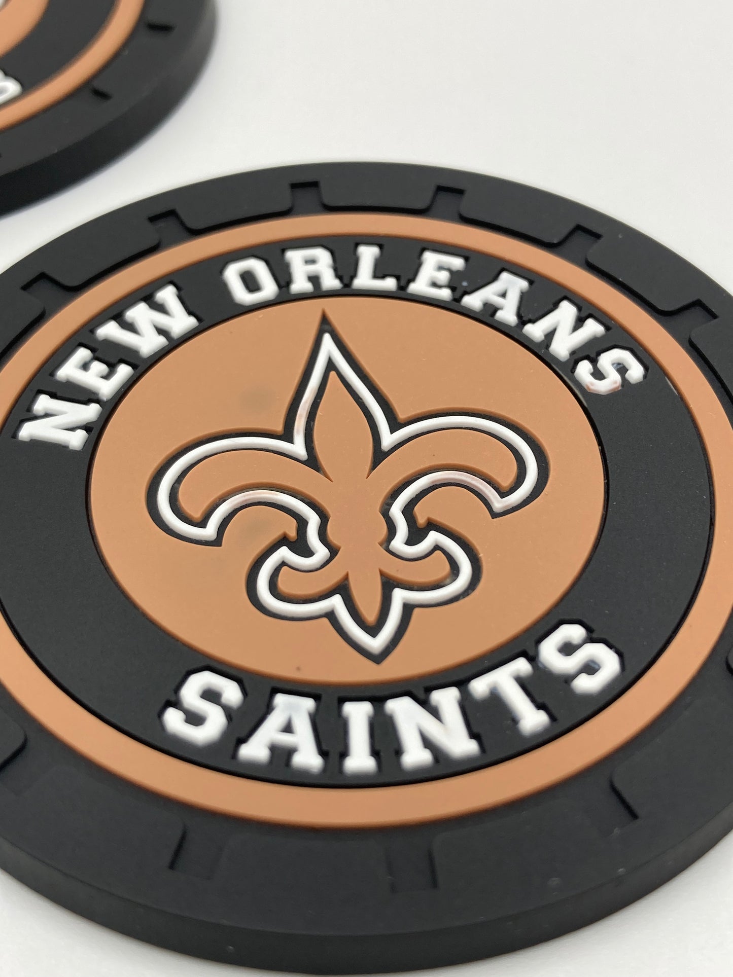 NFL - New Orleans Saints - cup holder coasters - 2pcs set