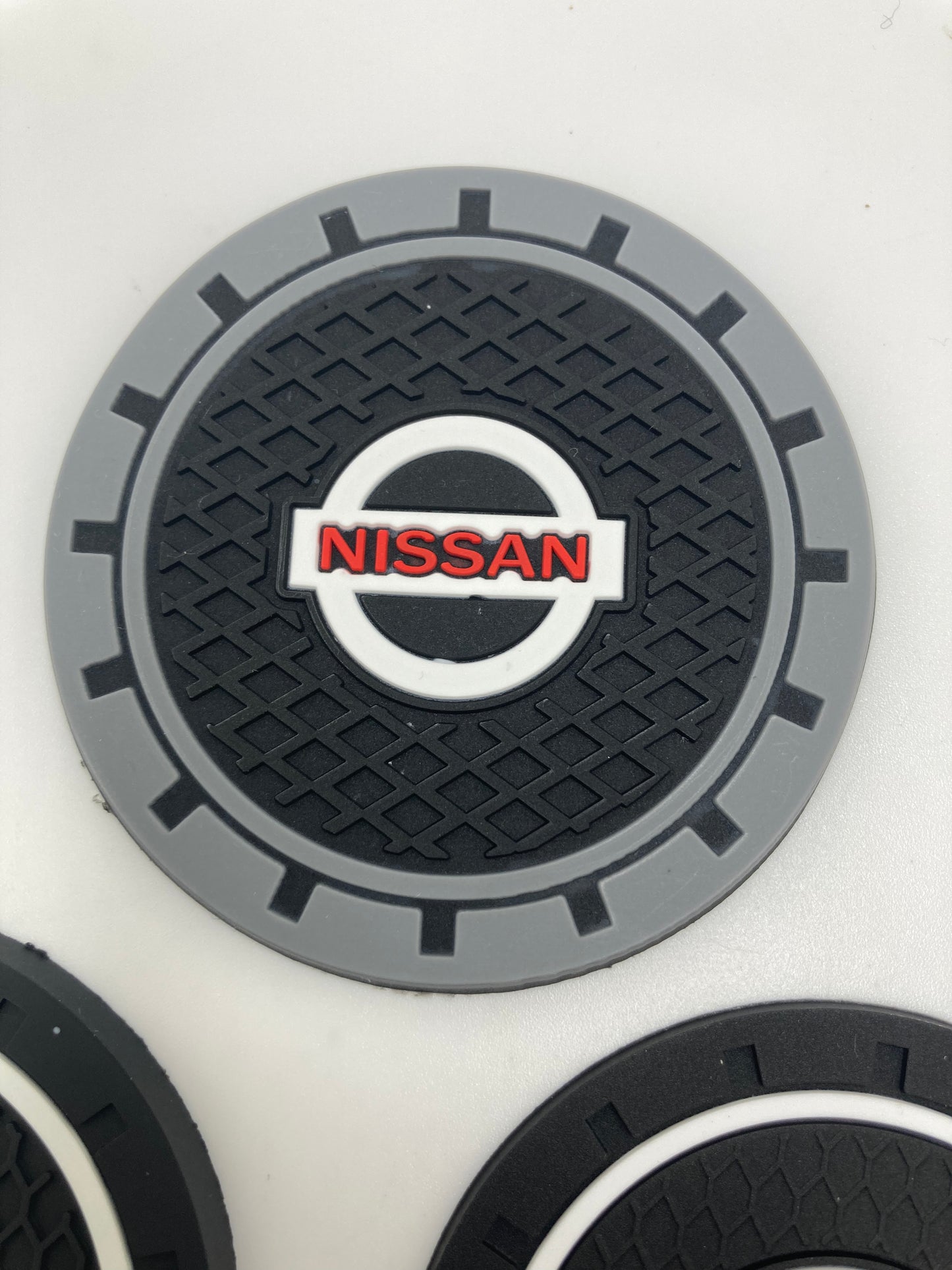 Nissan - 2pcs cup holder coaster sets