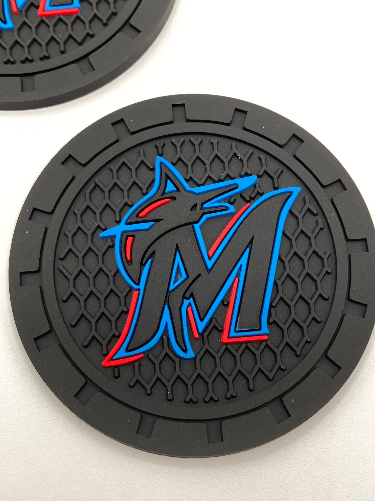MLB - Miami Marlins cup holder coasters - 2pcs