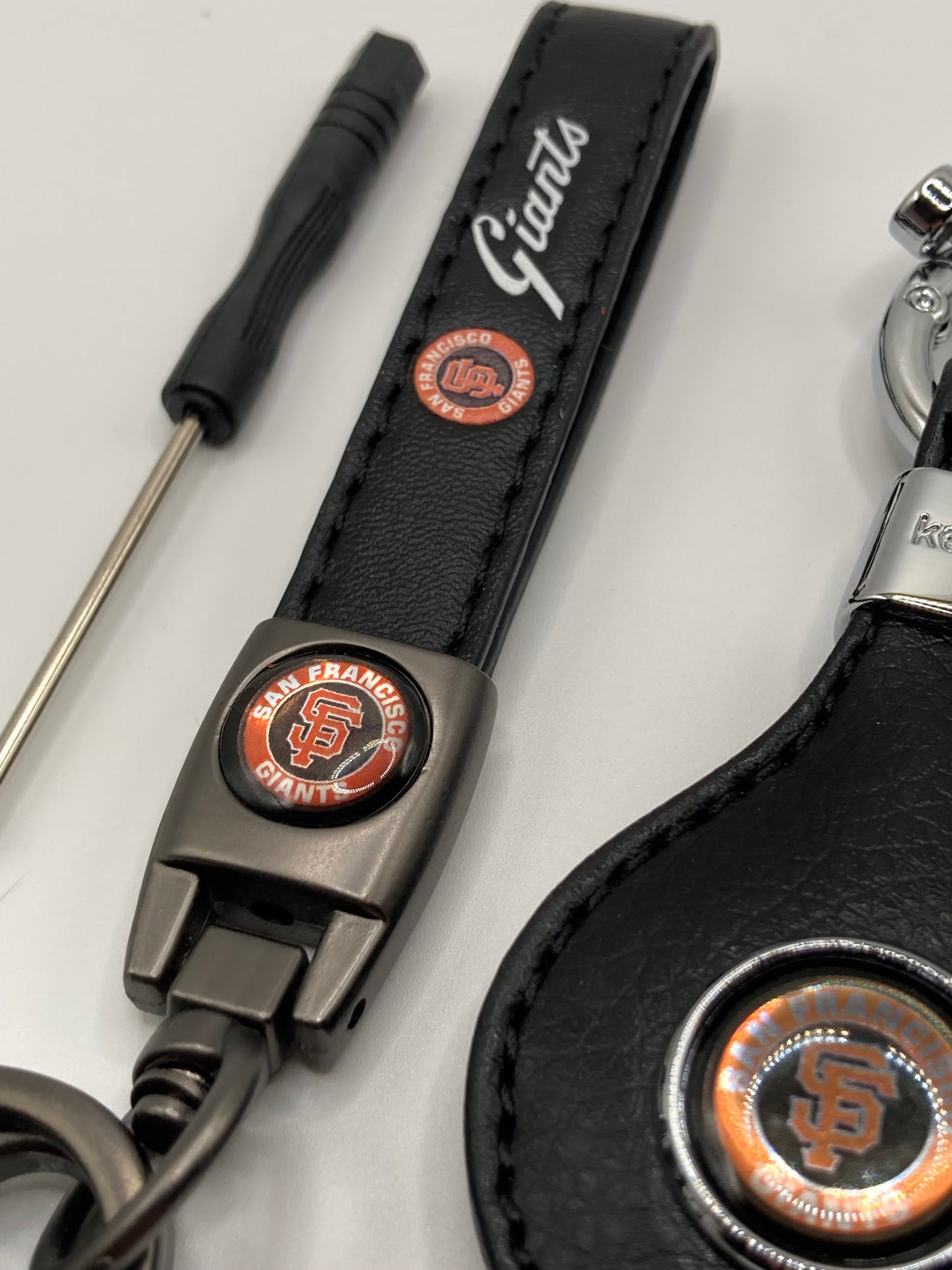 MLB - Giants leather keychain set - 2pcs Gift set