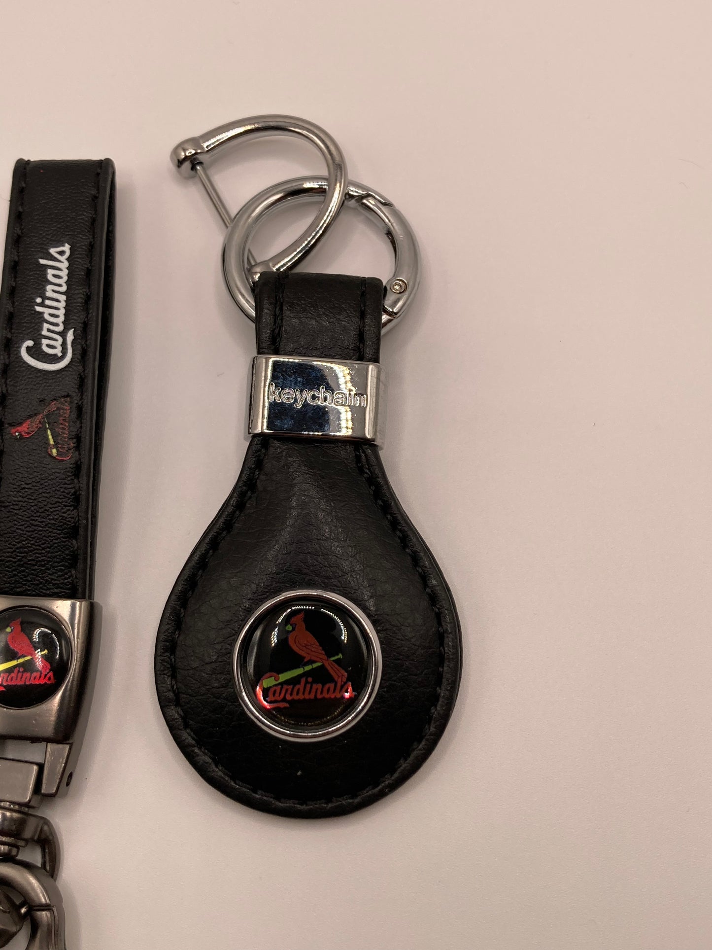 MLB - Cardinals leather keychains - 2pcs set