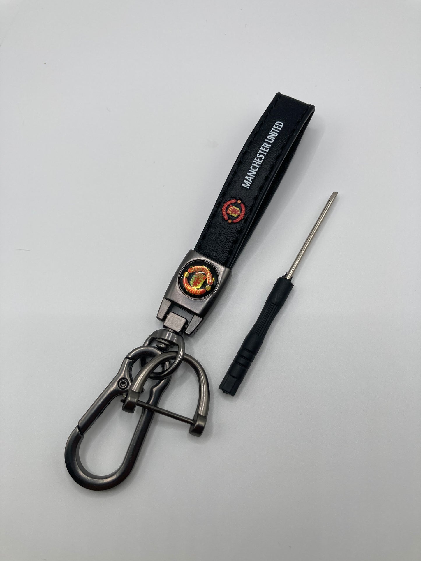 Soccer - Manchester United - Leather Keychain