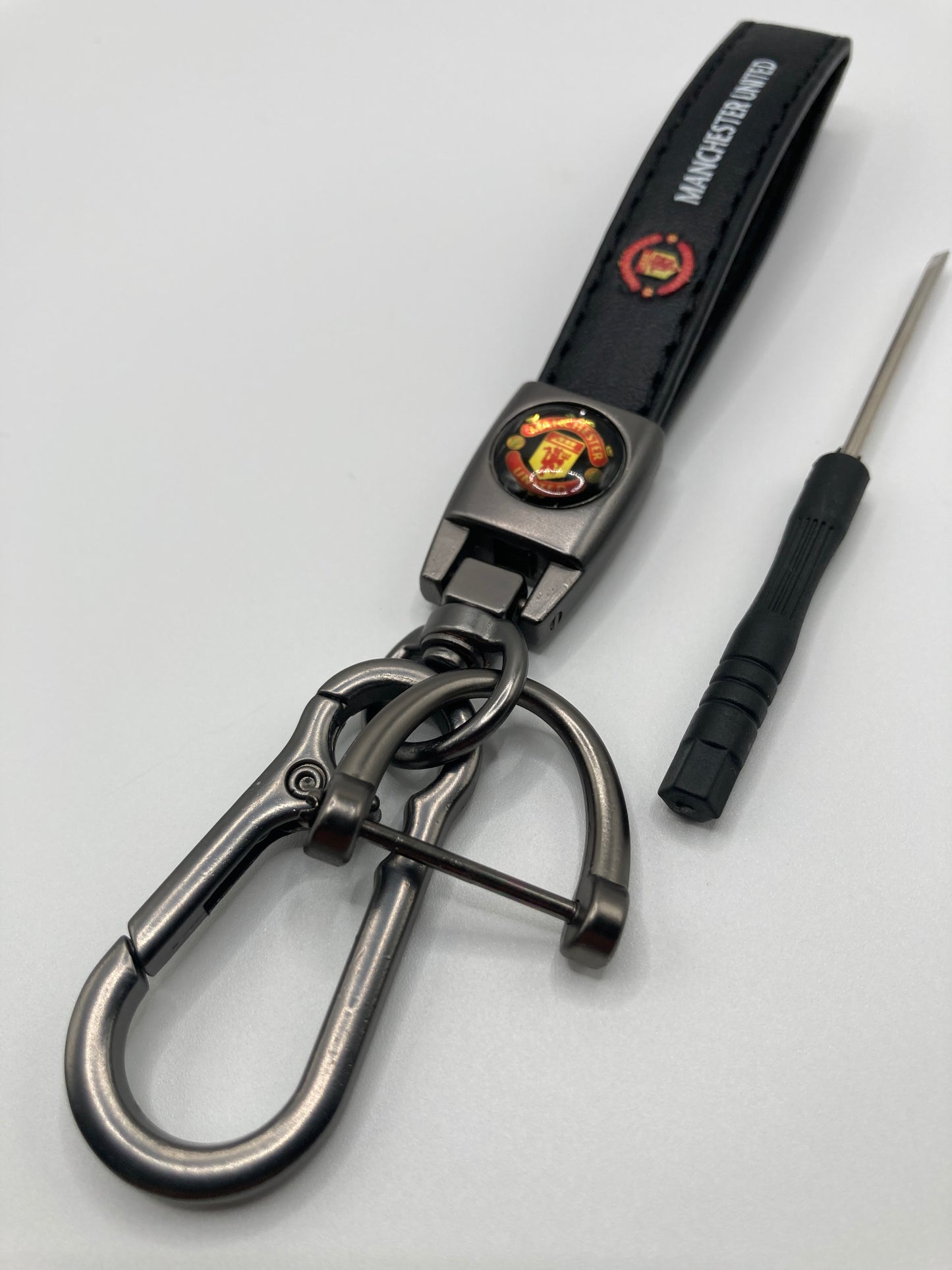 Soccer - Manchester United - Leather Keychain