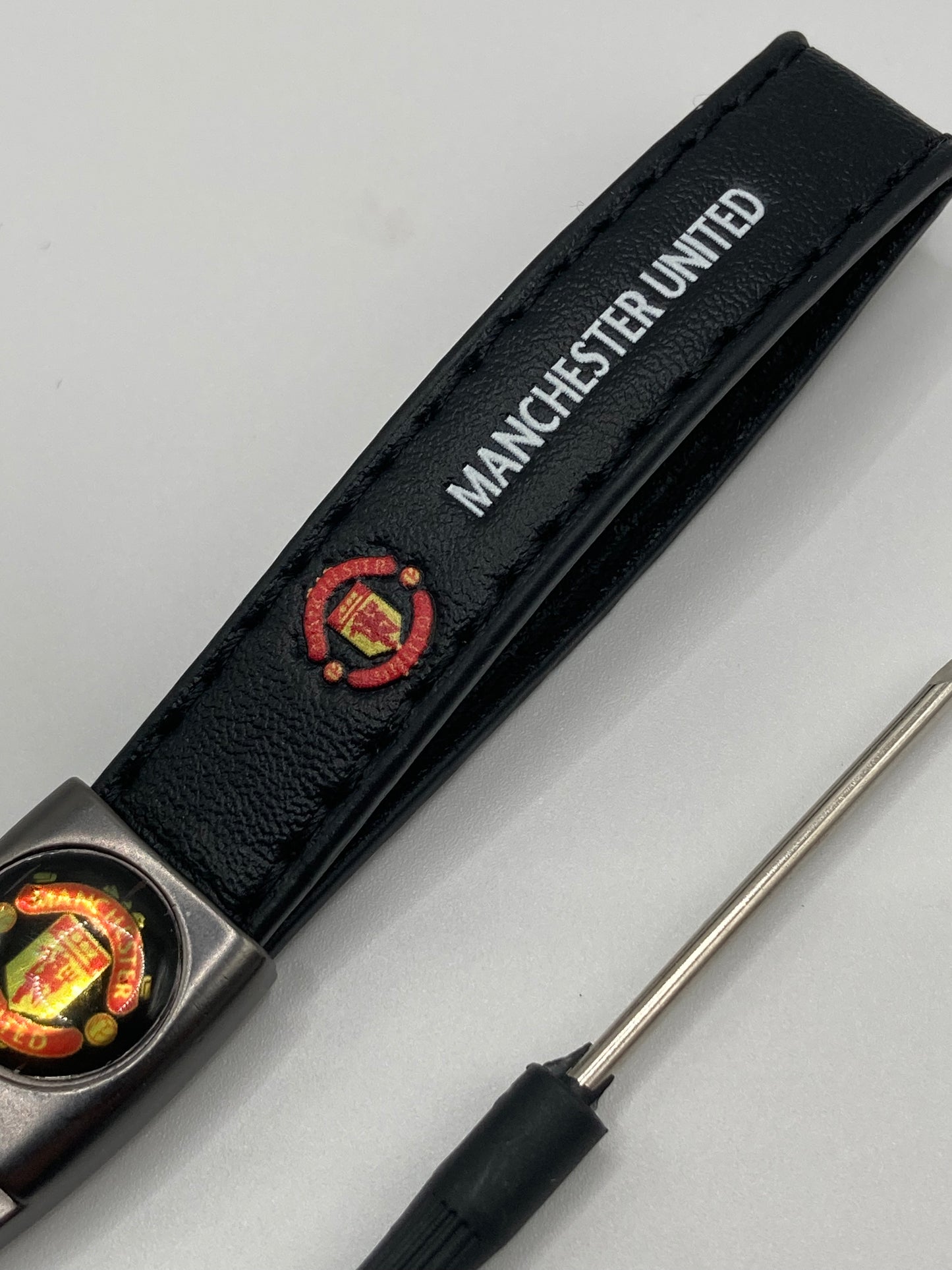 Soccer - Manchester United - Leather Keychain