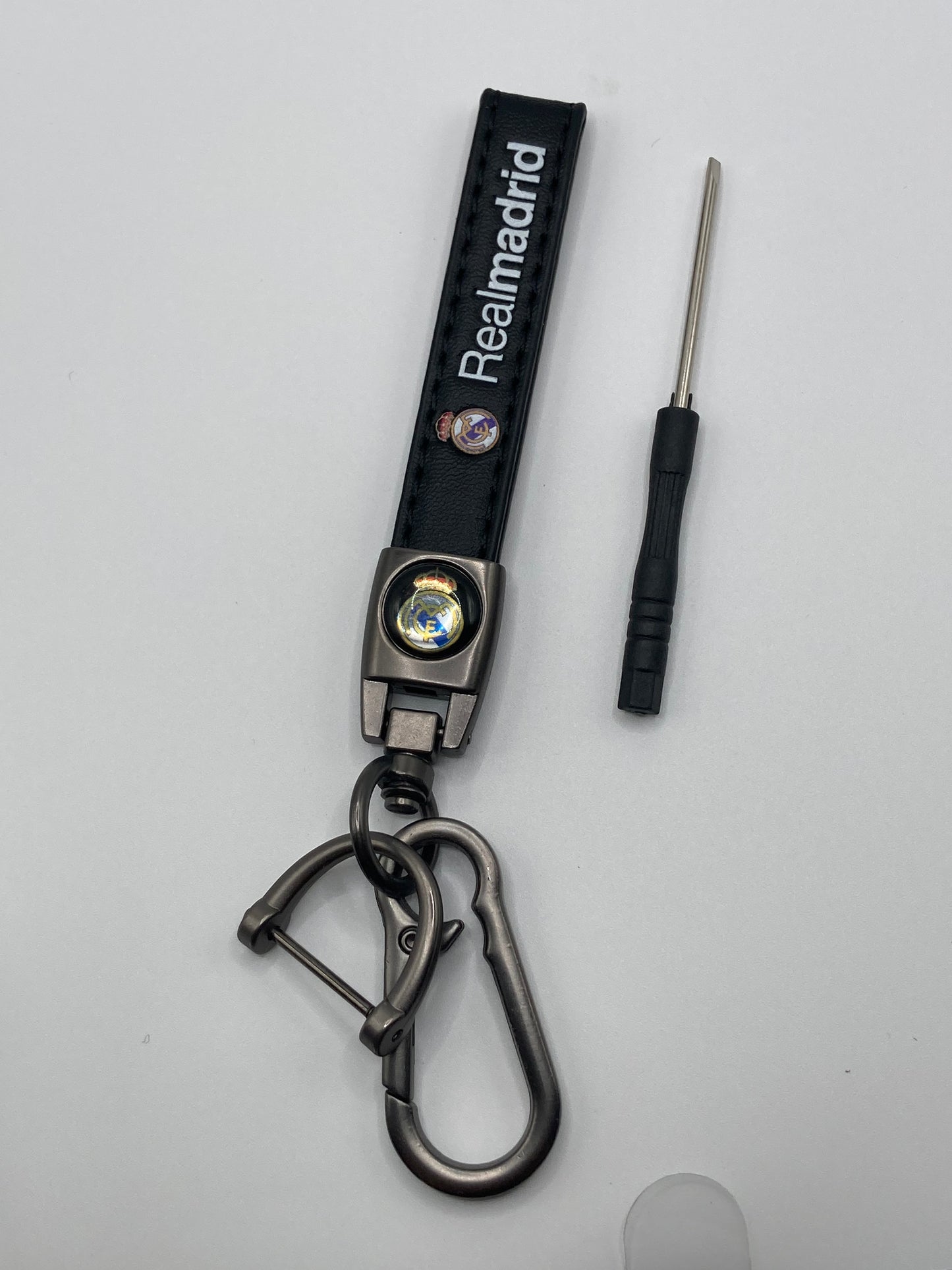 Soccer - Realmadrid - Leather Keychain