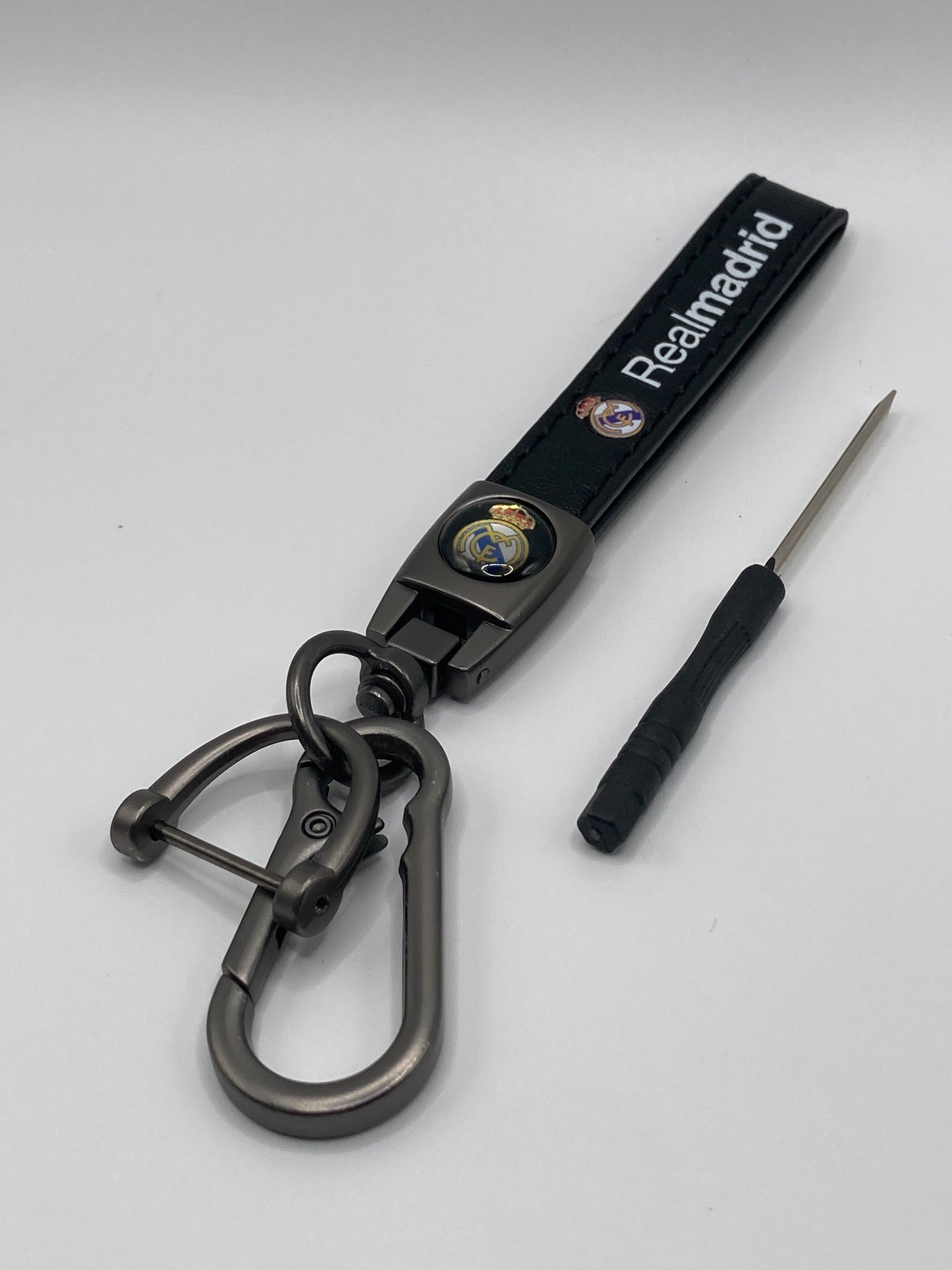Soccer - Realmadrid - Leather Keychain