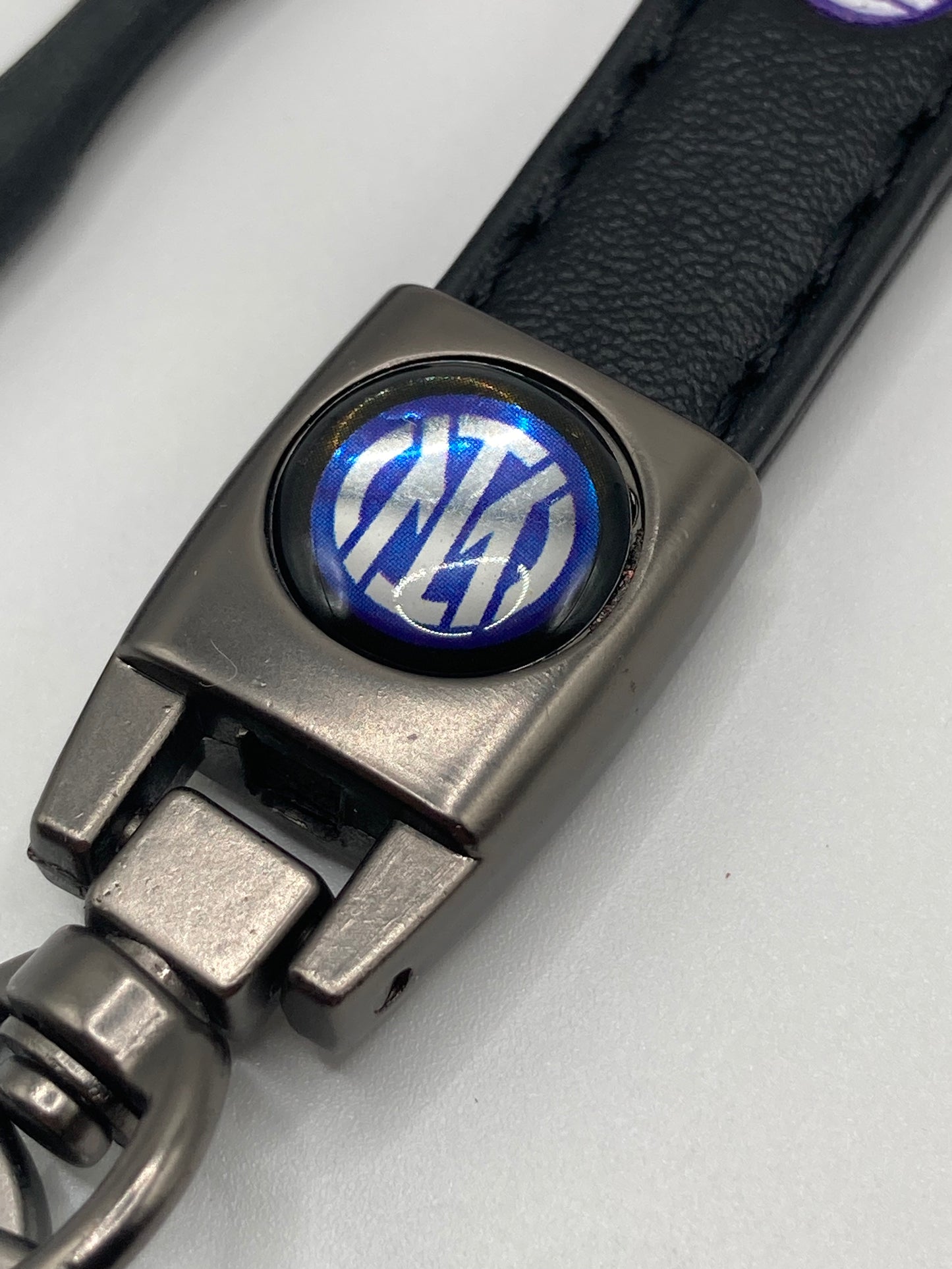 Soccer - UEFA - Inter Milan - Leather Keychain