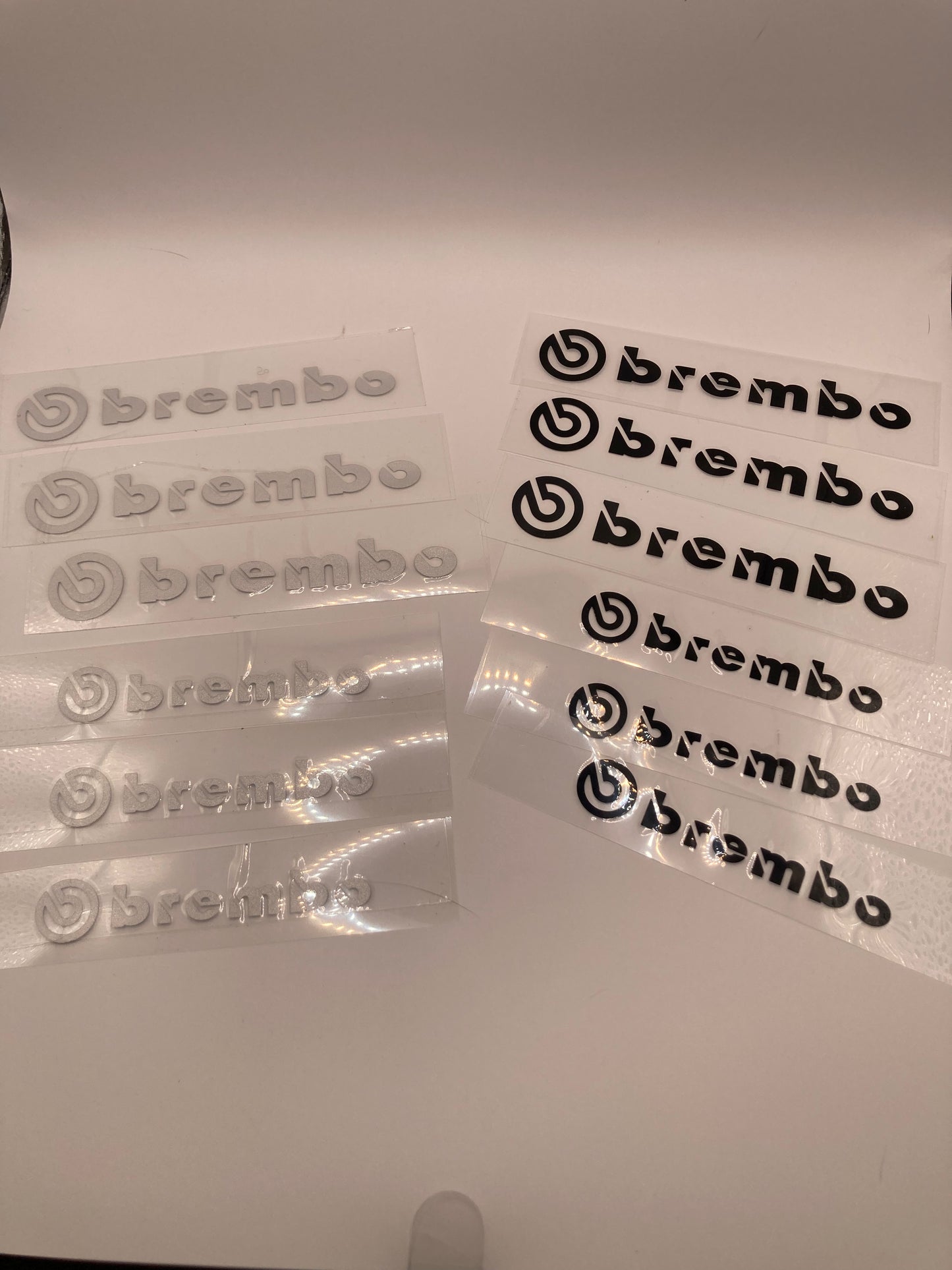 Brembo Brake Caliper Decals - 6pcs set