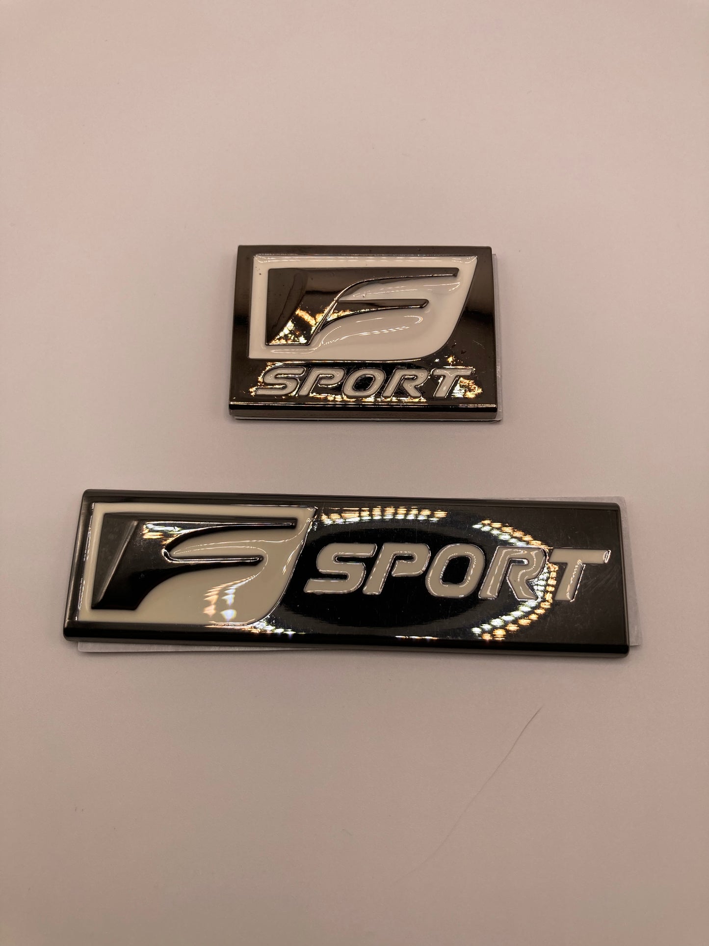 Lexus - Set of 2pcs F-Sport Emblem Trunk Fender Side Badge fit any models IS GS RX