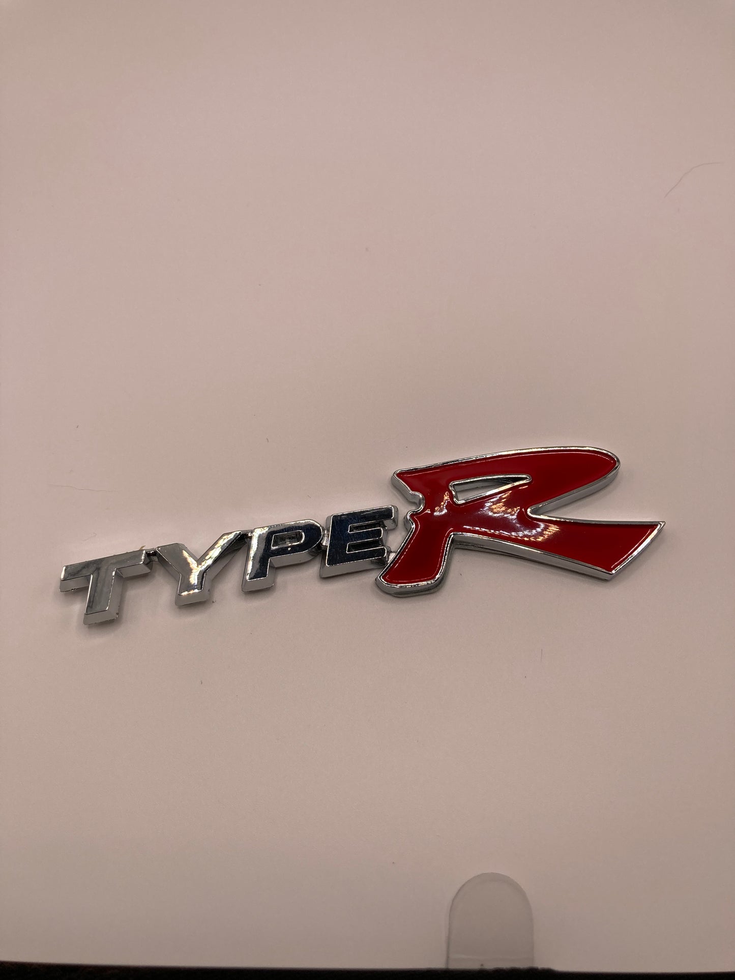Honda - Type R - Chrome Trunk Badge