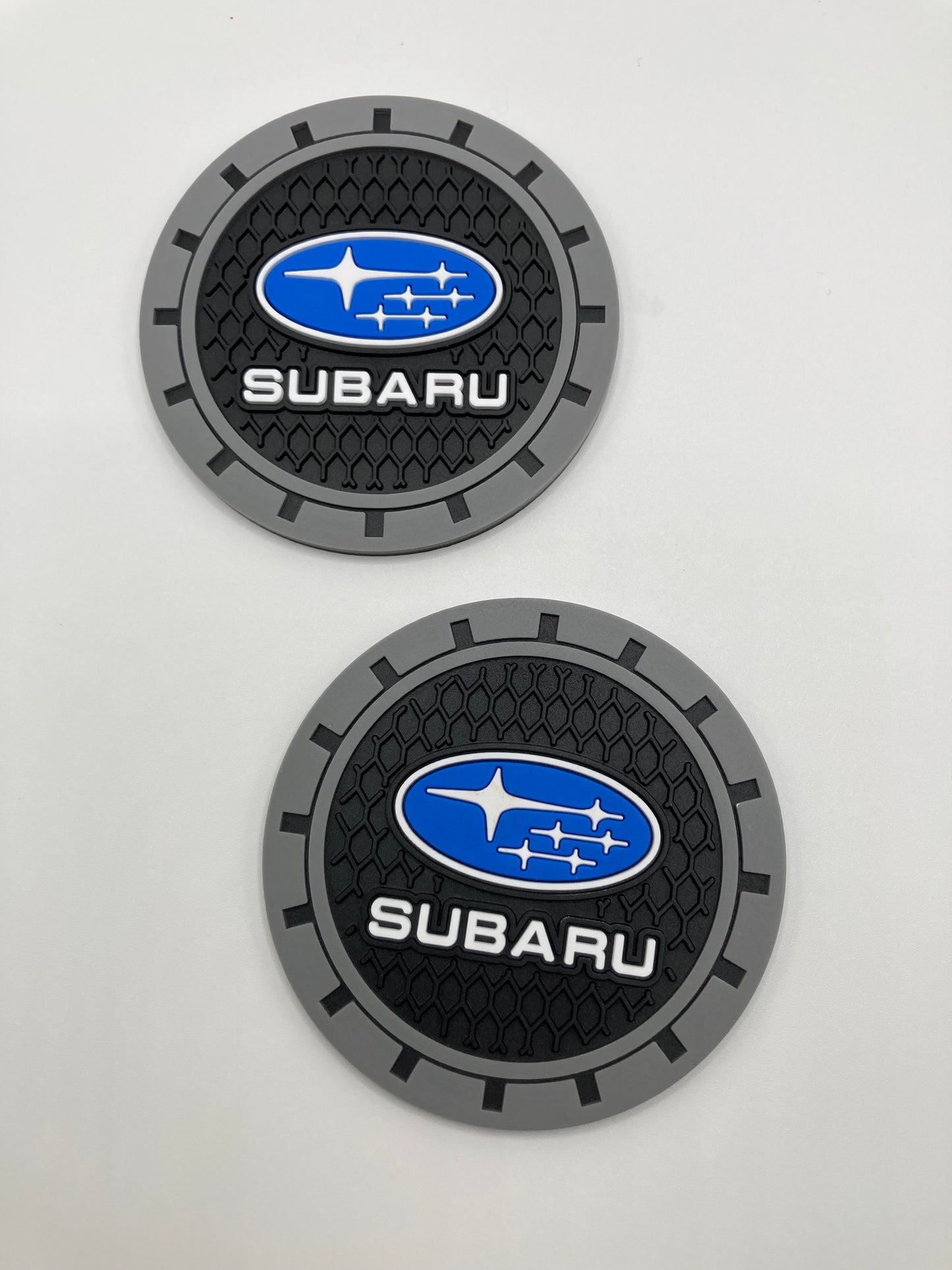 Subaru - Thin Cup Holder Coasters - 2pcs set