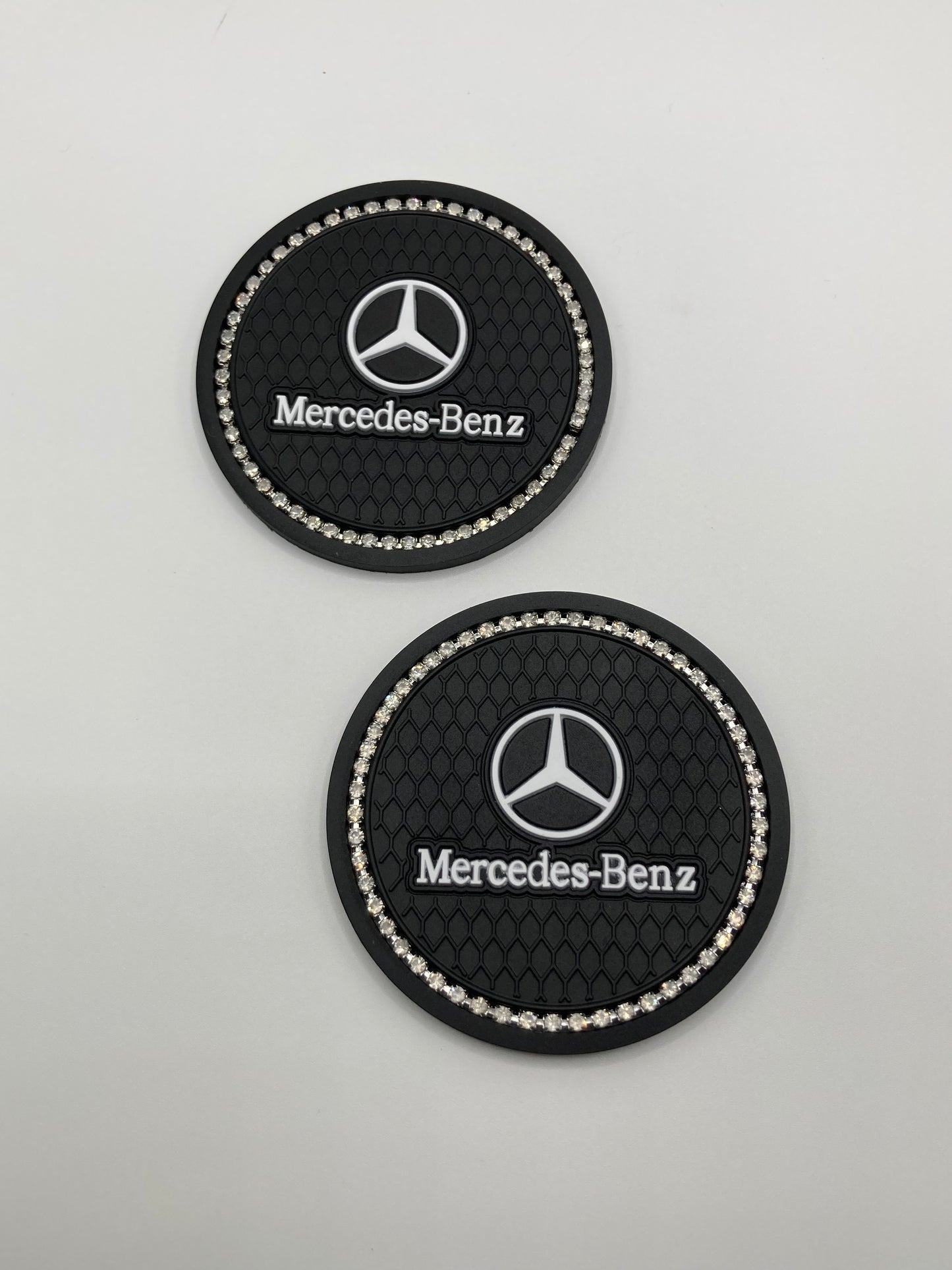Mercedes Benz - Cup Holder Coasters - Blinged Out - 2pcs