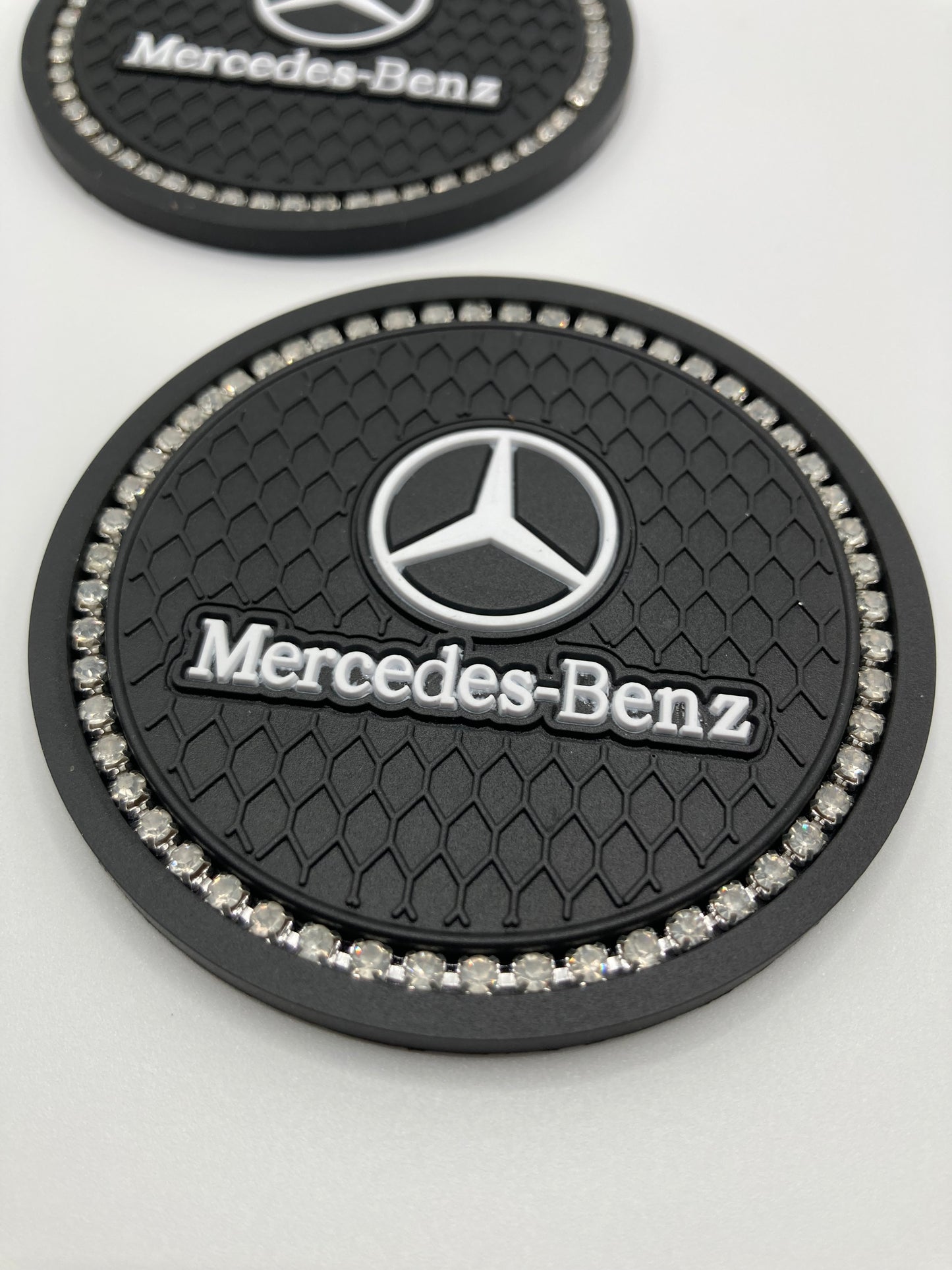 Mercedes Benz - Cup Holder Coasters - Blinged Out - 2pcs