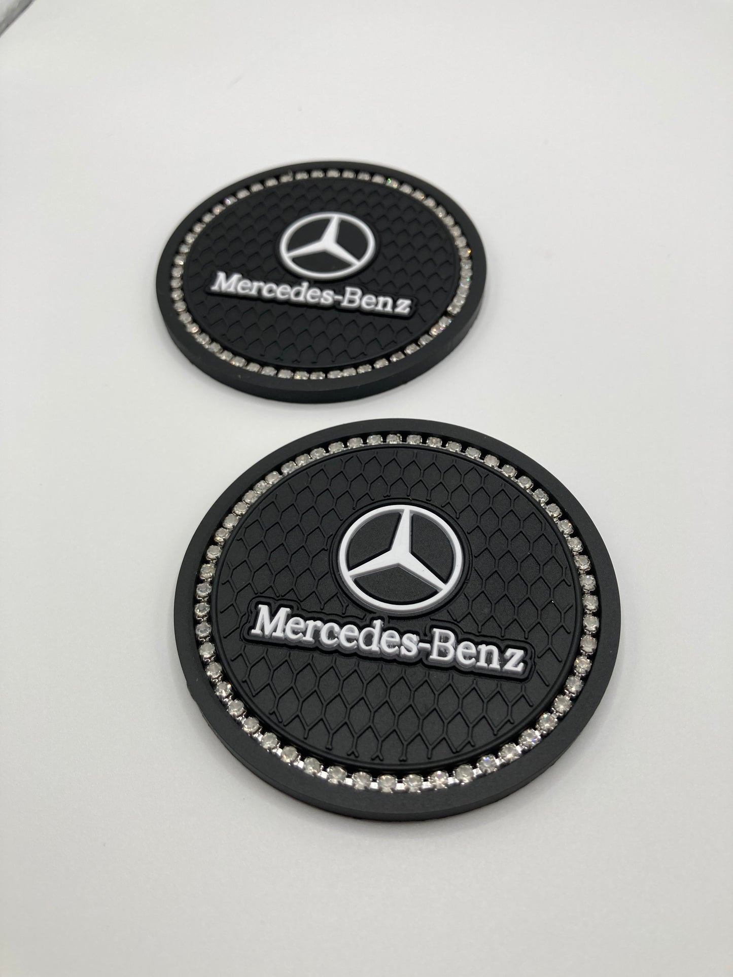 Mercedes Benz - Cup Holder Coasters - Blinged Out - 2pcs