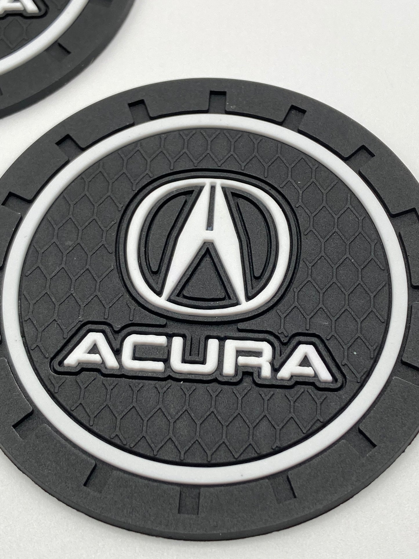 Acura - Ultra Thin Cup Holder Coasters - 2pcs set