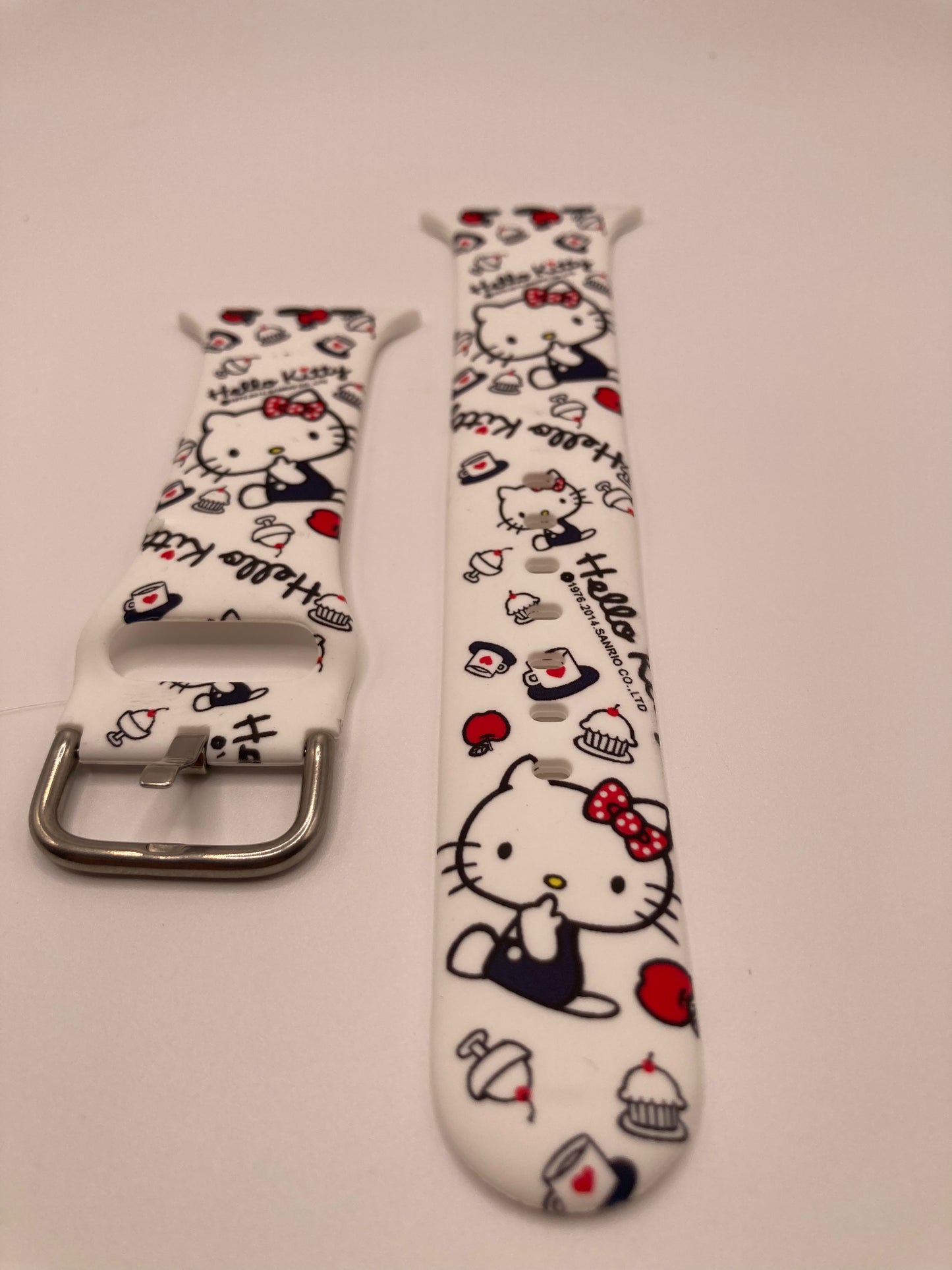 Hello Kitty themed watchband for Apple Watch