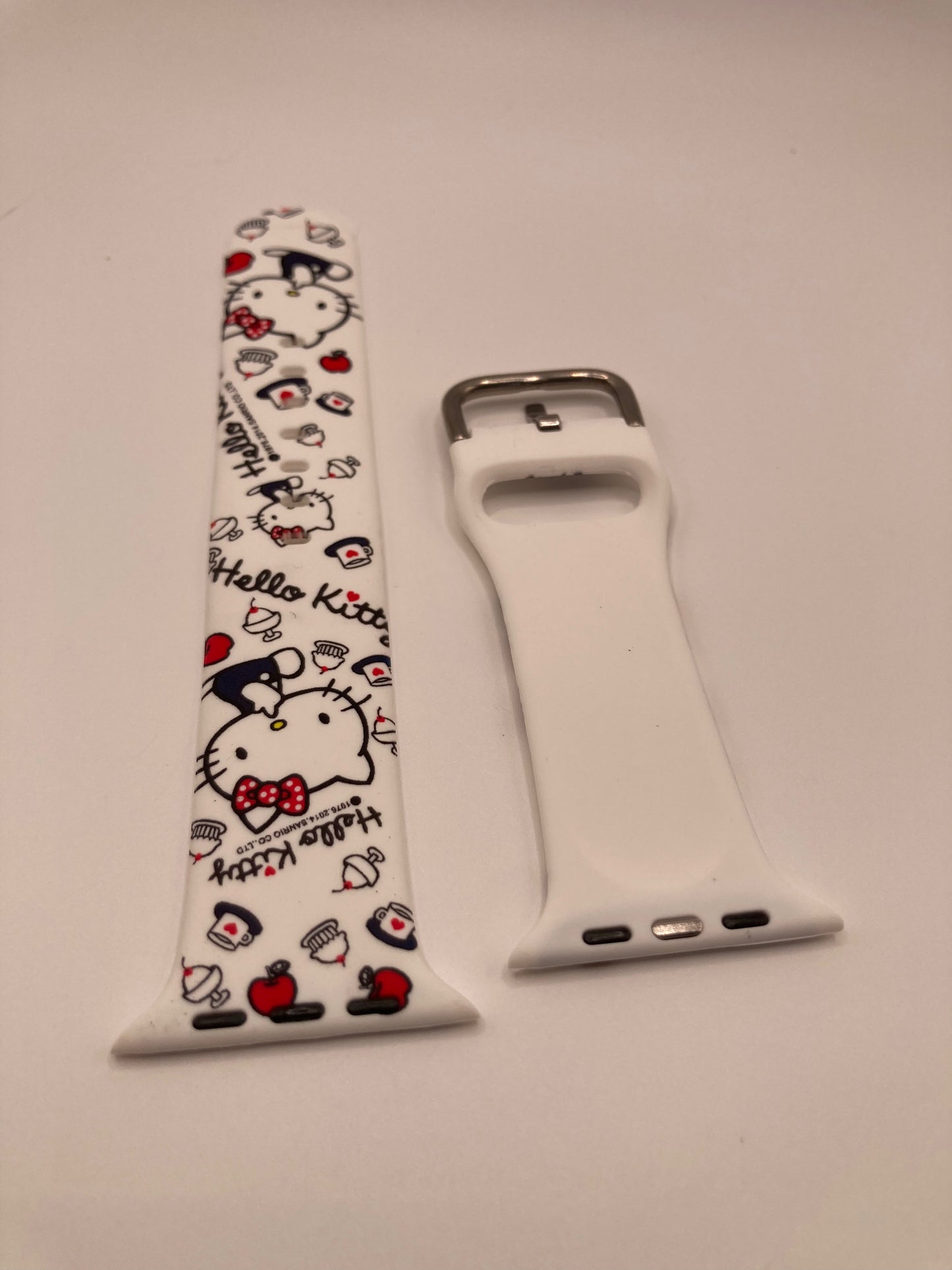 Hello Kitty themed watchband for Apple Watch
