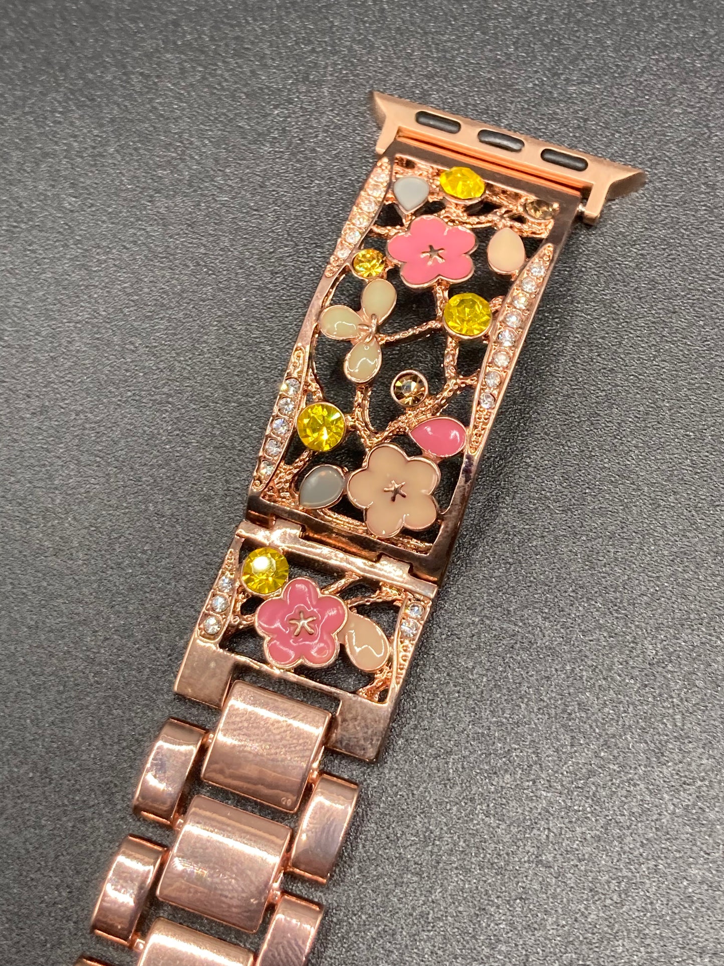 Luxury Rose Gold Design Watchband for Apple Watches - 38/40/41mm