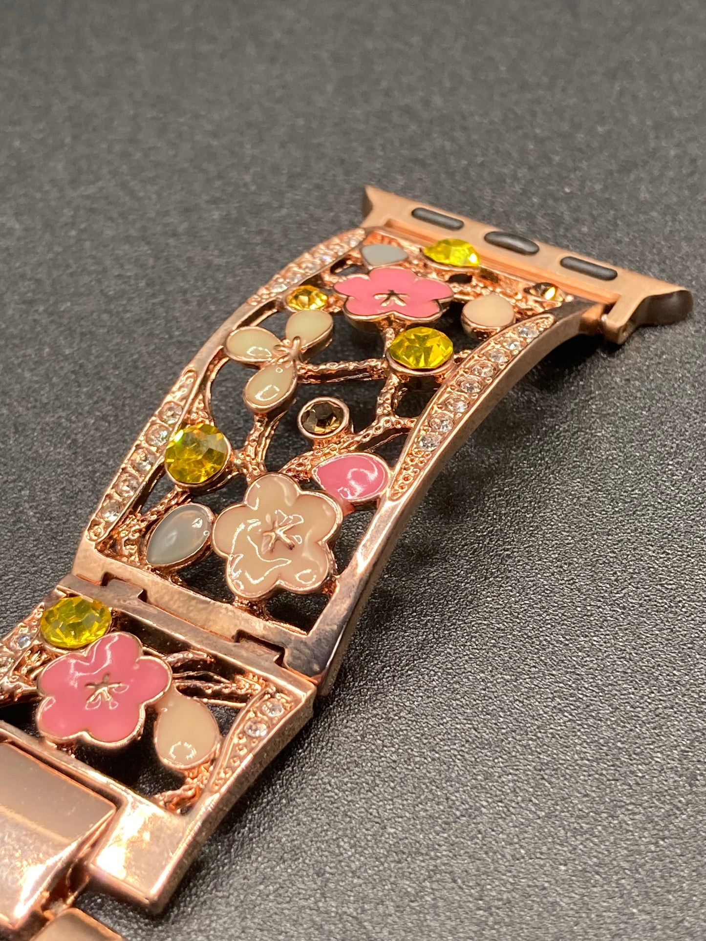 Luxury Rose Gold Design Watchband for Apple Watches - 38/40/41mm