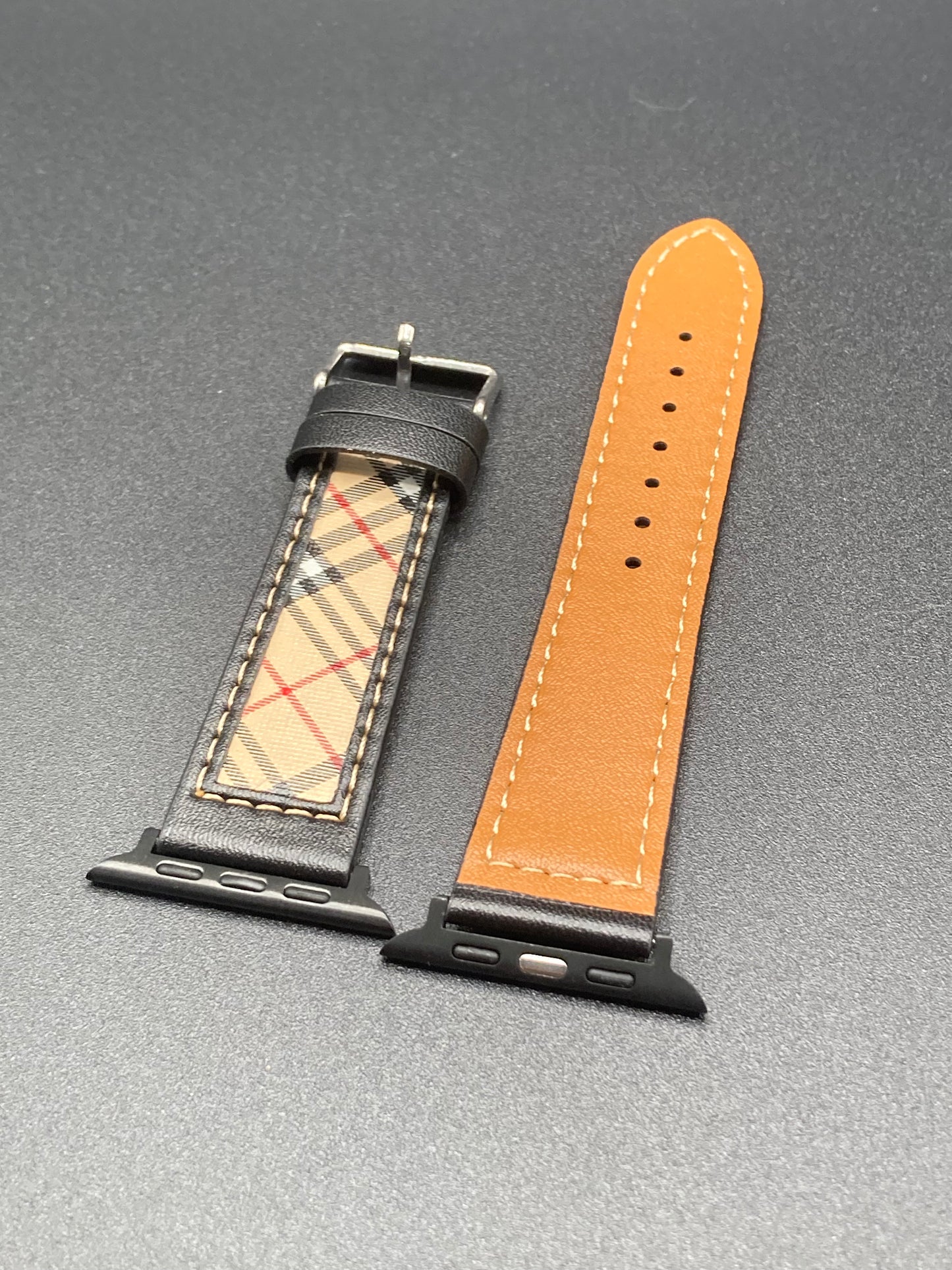 Luxury Leather Designer Watch Band for Apple Watches - 42/44/45/49mm