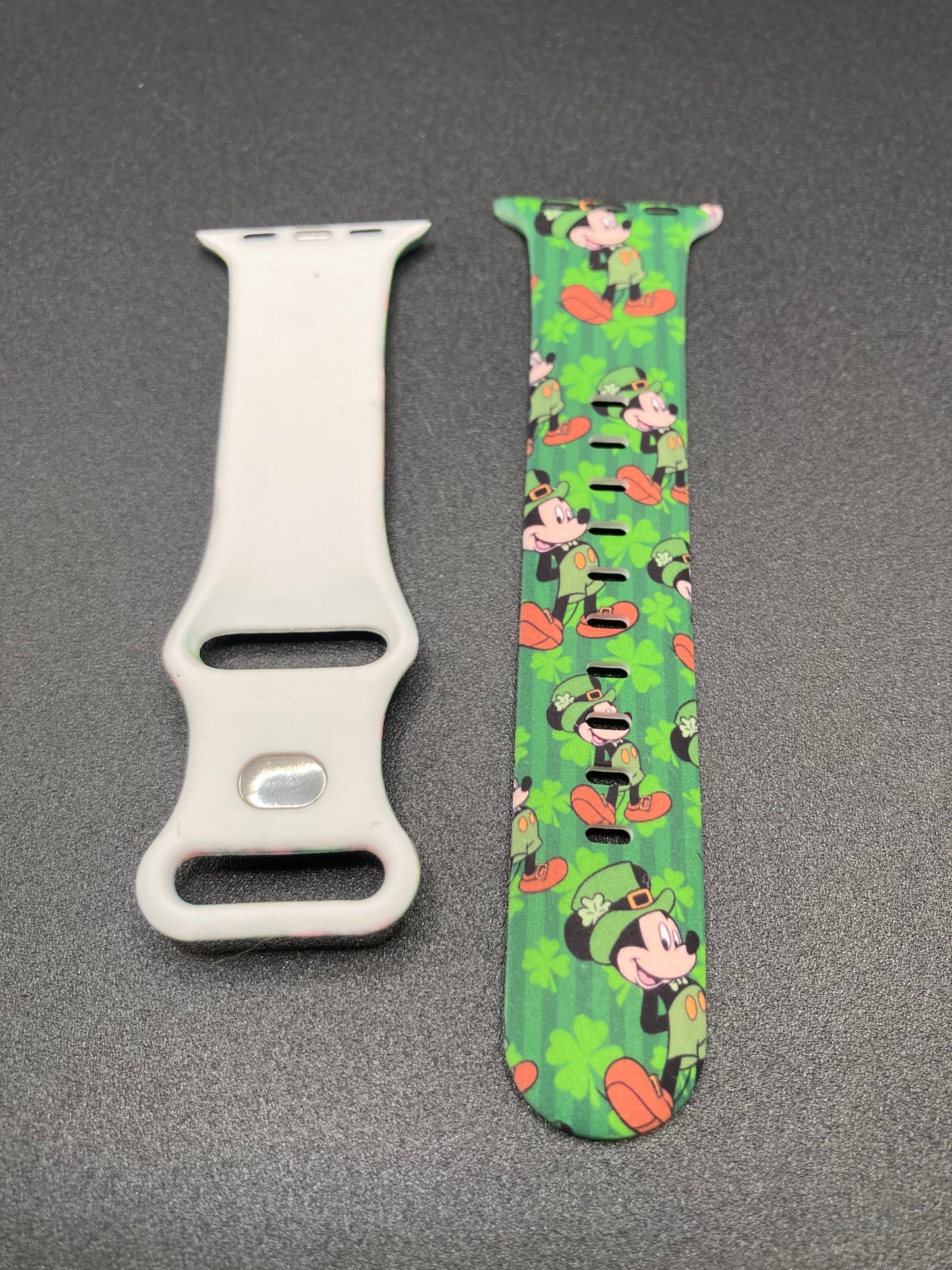 Mickey Mouse - St.Paddy’s Day themed Watchband for Apple Watches - 38/40/41mm