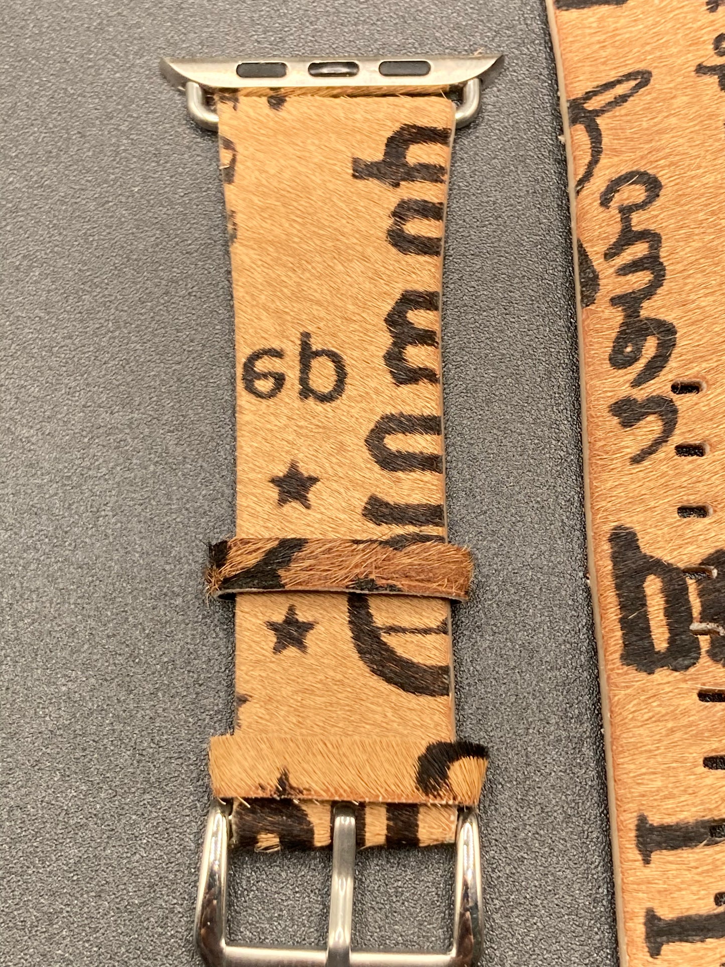 Leather Designer Watch Band for Apple Watch - 42/44/45mm