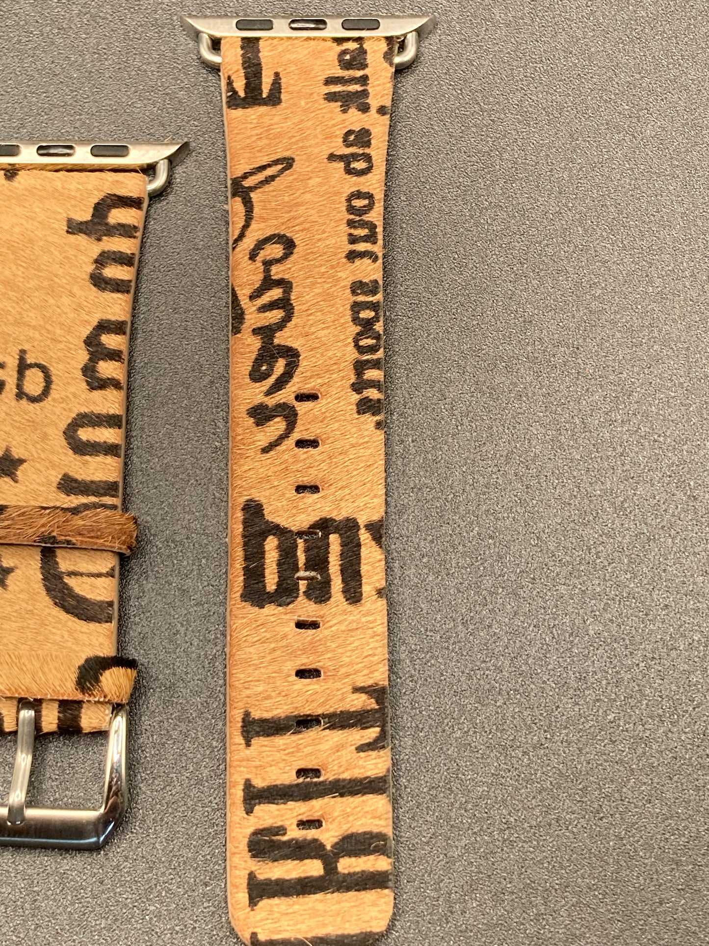 Leather Designer Watch Band for Apple Watch - 42/44/45mm