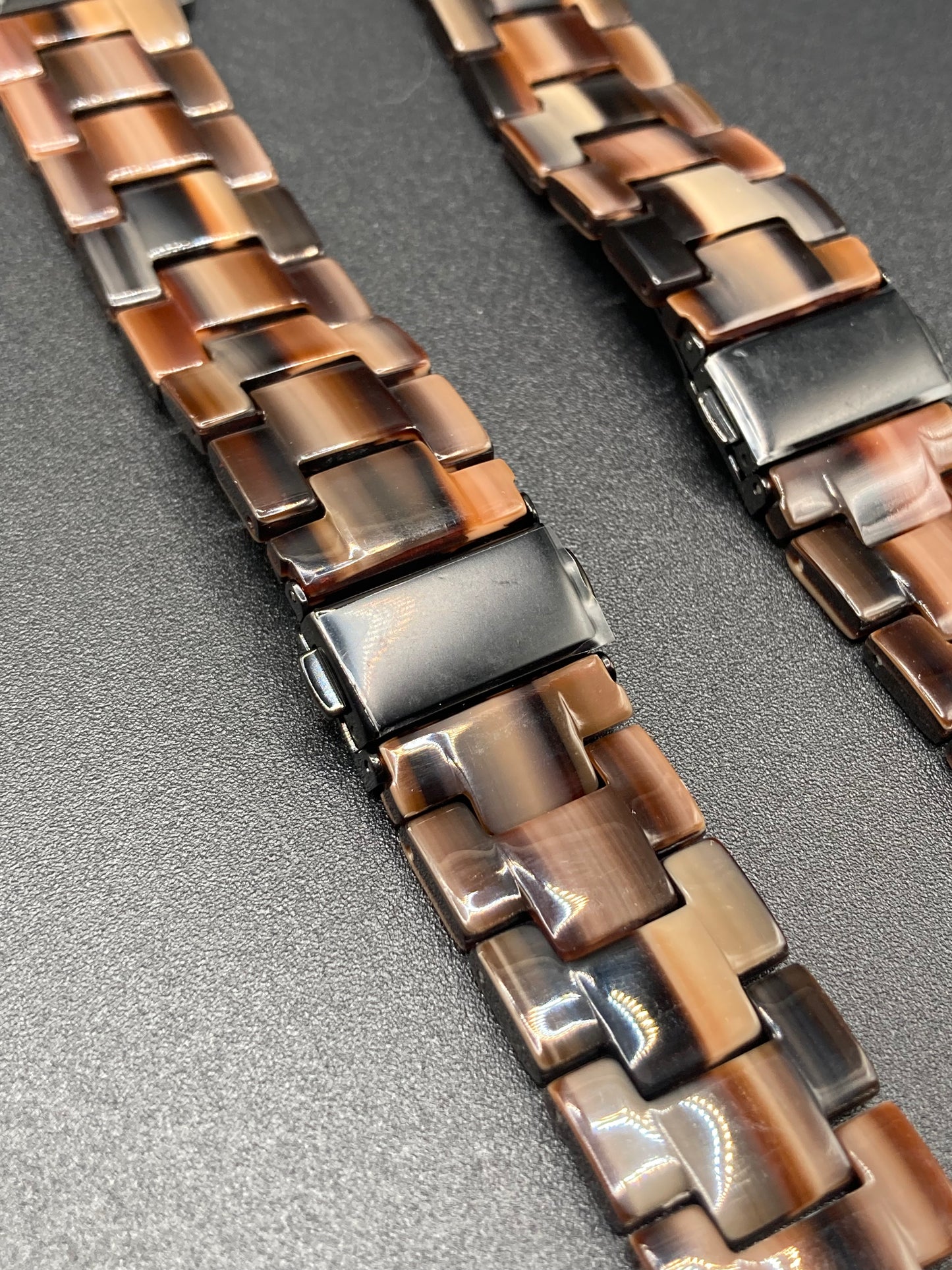 Chocolate Resin Watch Band for Apple Watch - 38/40/41mm or 42/44/45mm