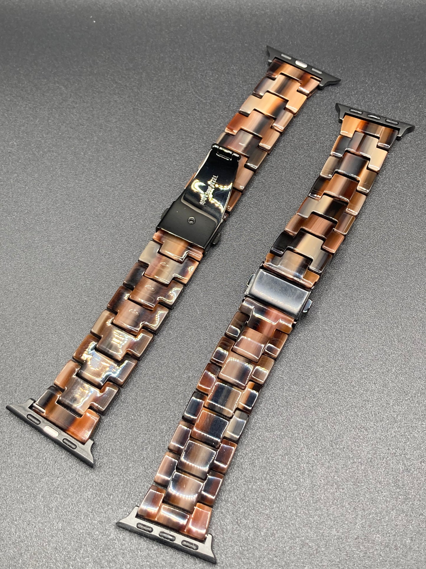 Chocolate Resin Watch Band for Apple Watch - 38/40/41mm or 42/44/45mm