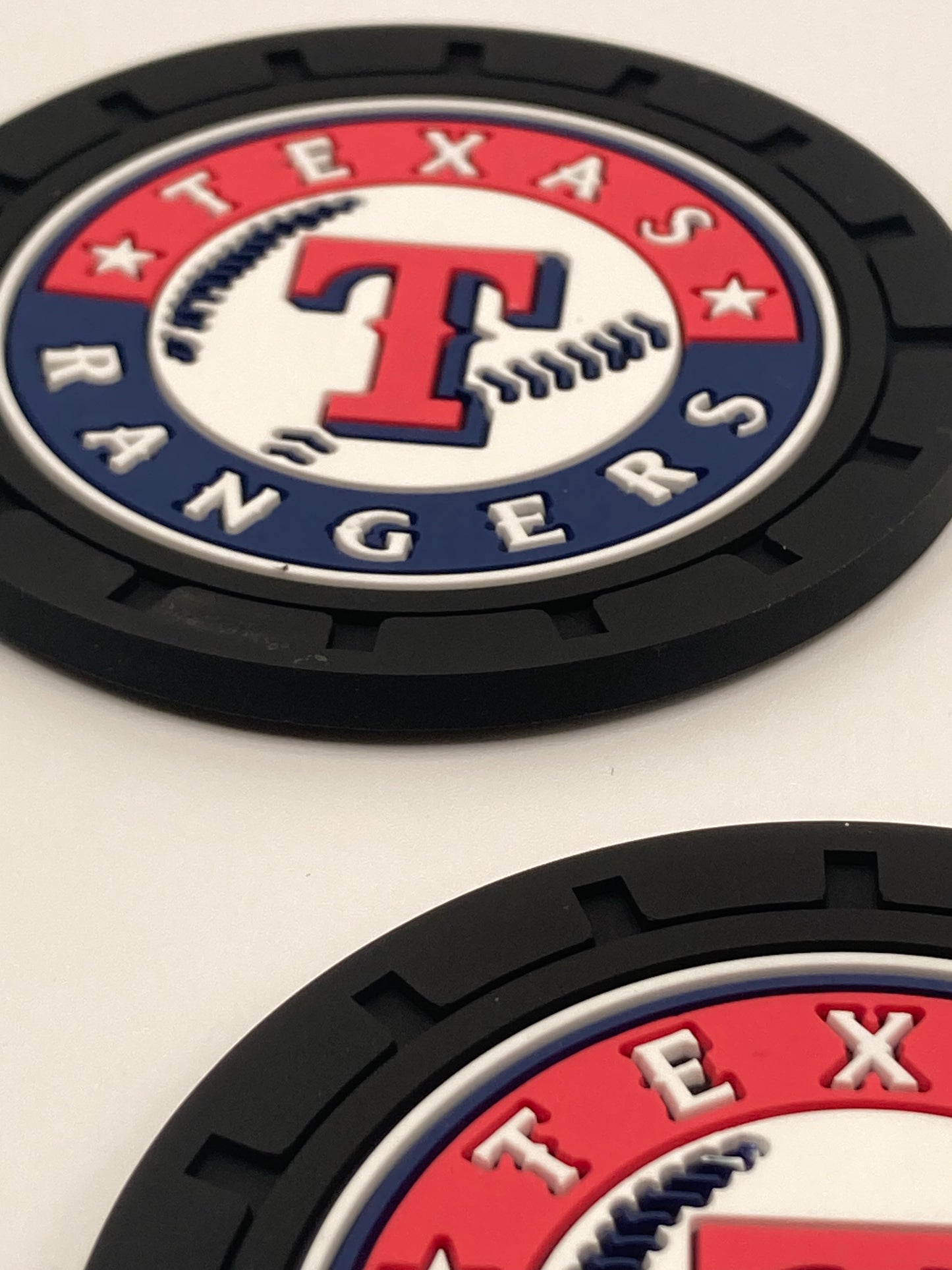 MLB - Texas Rangers car cup holder coasters - 2pcs