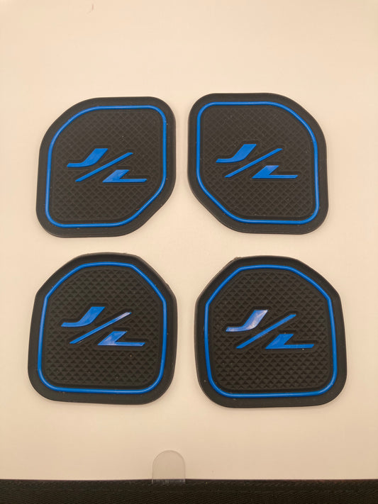 Jeep - Auovo Auto Cup Holder Inserts Coaster Fit for 2020-2023 Wrangler JL JLU