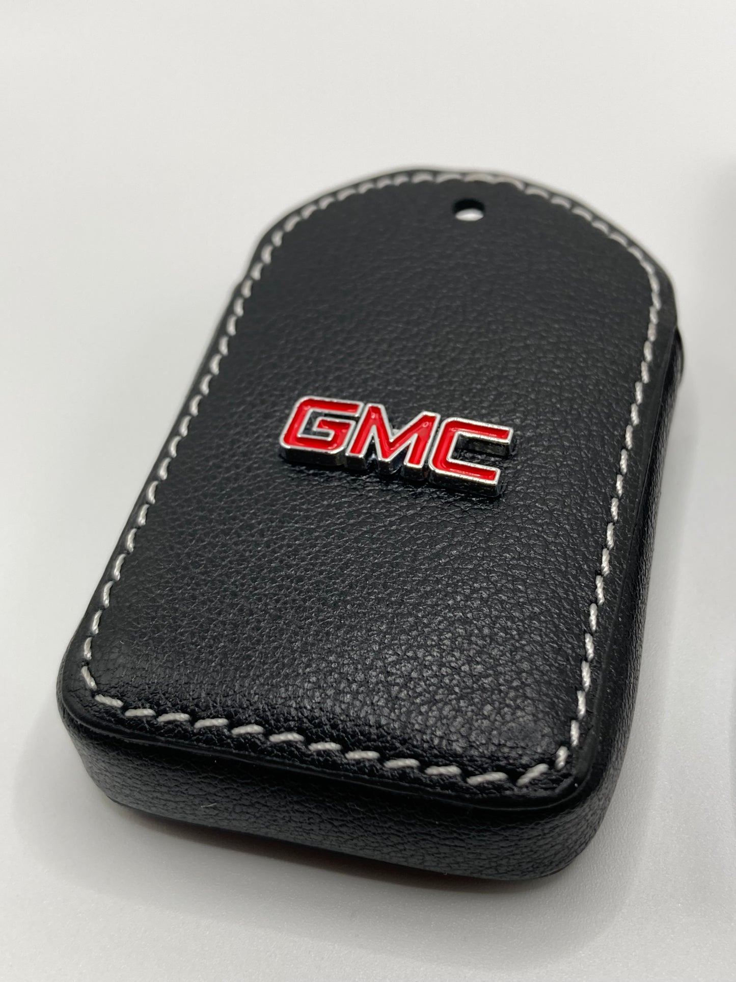 GMC - Leather Keychain and Leather Key Fob Case