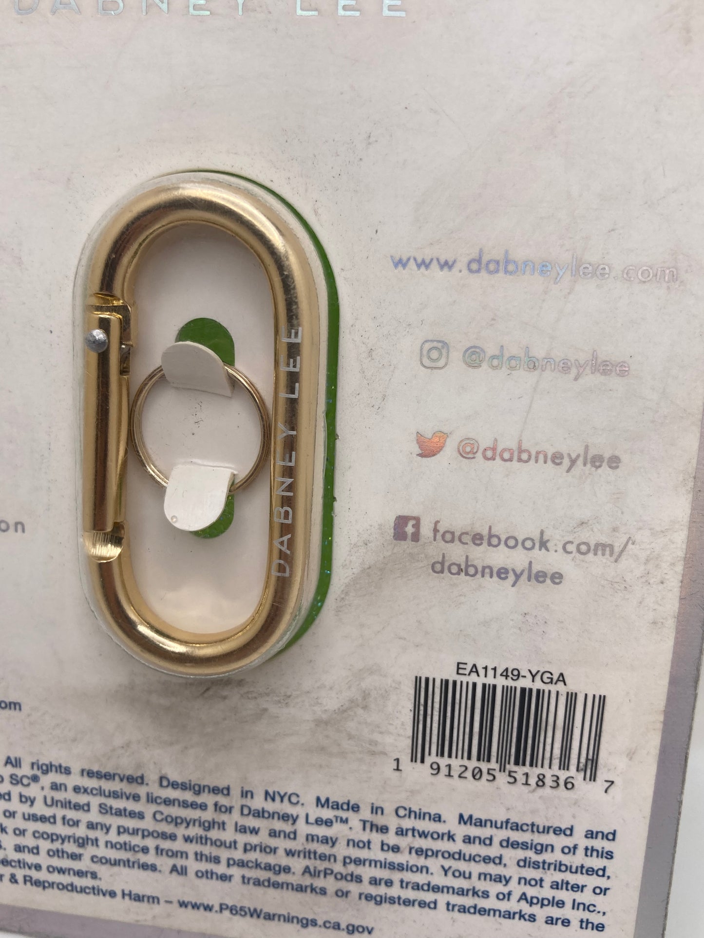 Dabney Lee
Neon Beaded Case
For AirPods - 1st/2nd gen