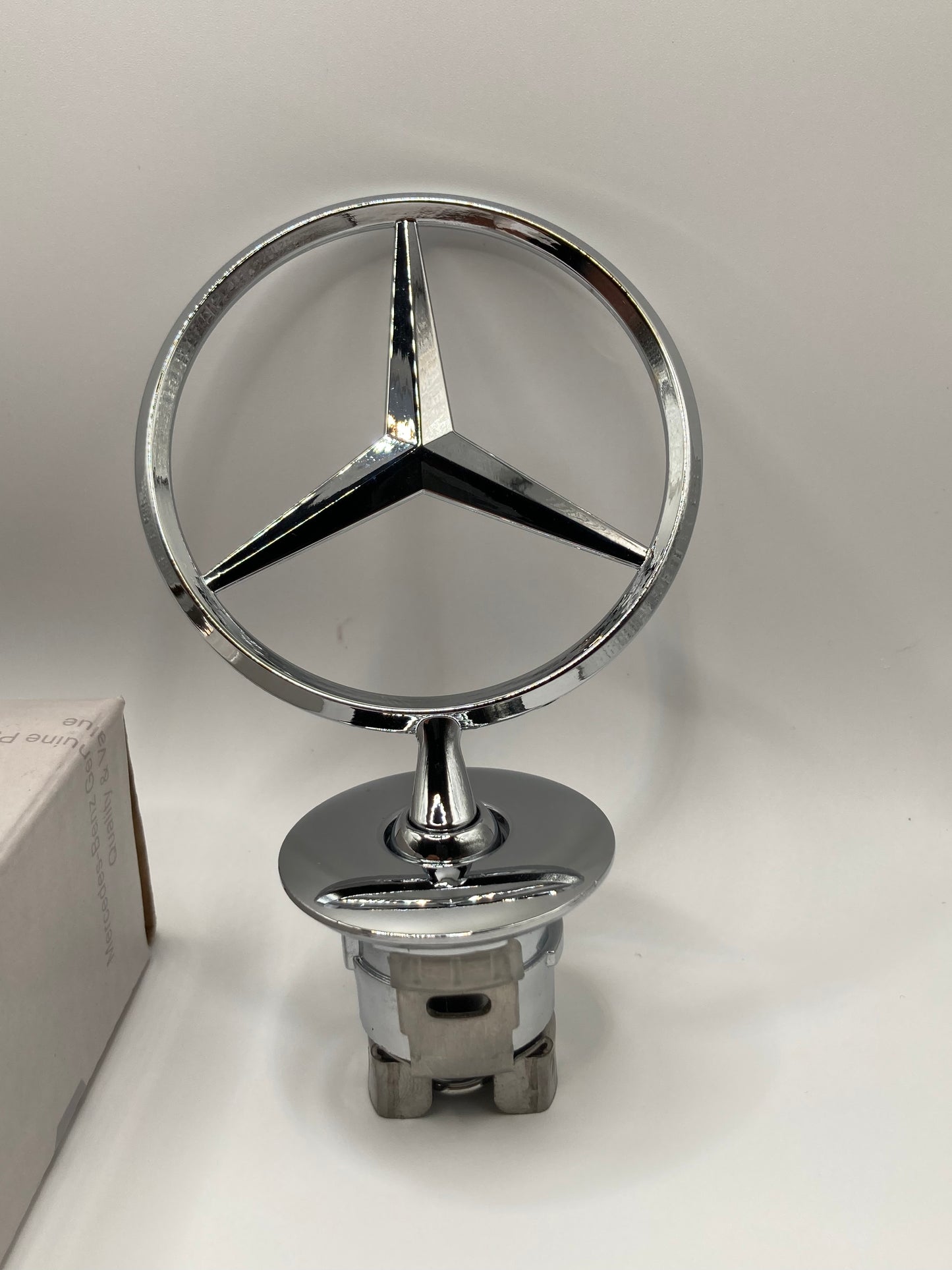 Mercedes - 3d Mercedes Star Hood Ornament - 220 S-Class - 1994-2007 - Chrome
