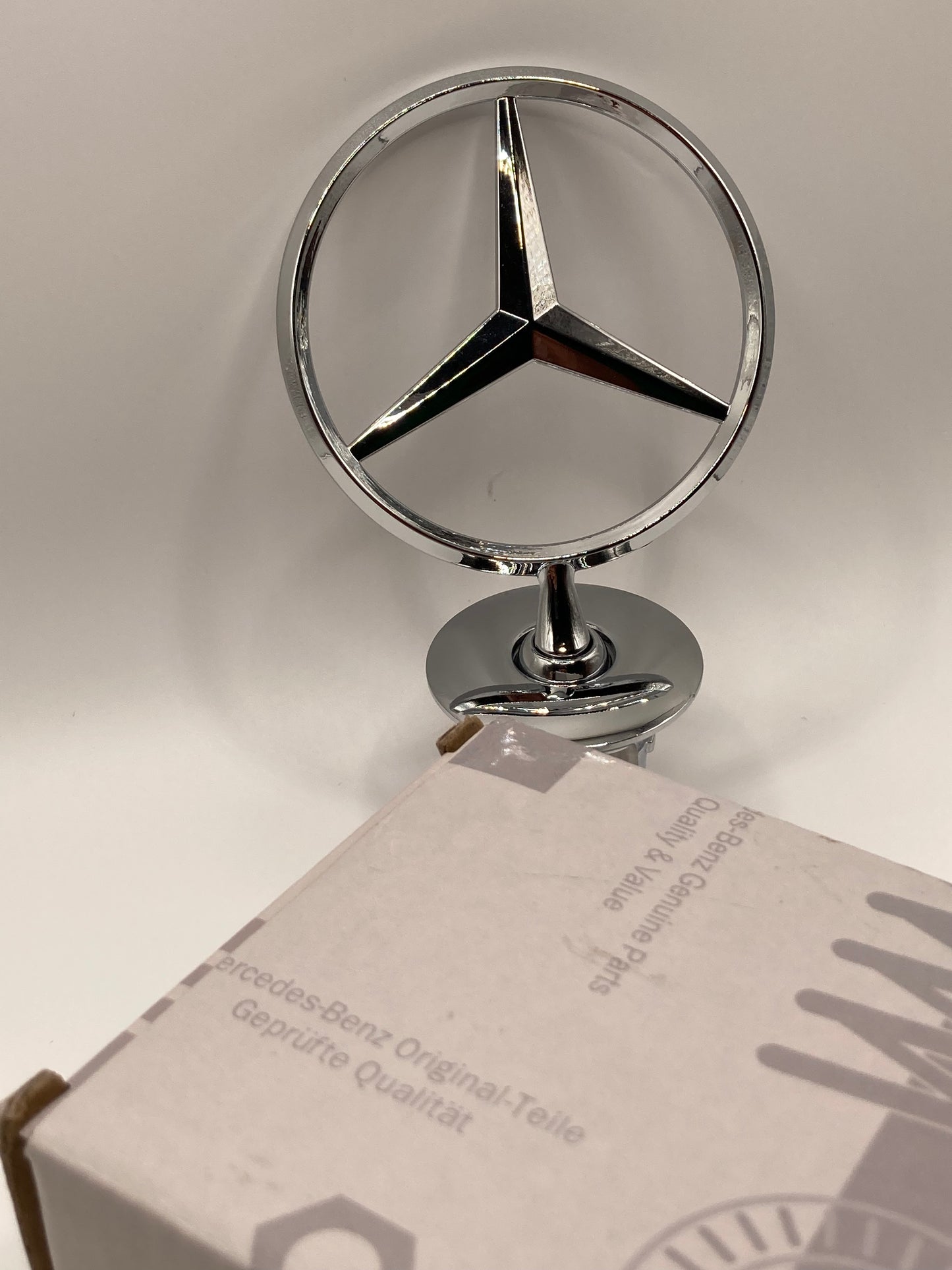 Mercedes - 3d Mercedes Star Hood Ornament - 220 S-Class - 1994-2007 - Chrome