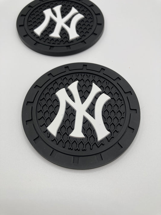MLB - New York Yankees - Car Cup Holder Coasters - 2pcs set