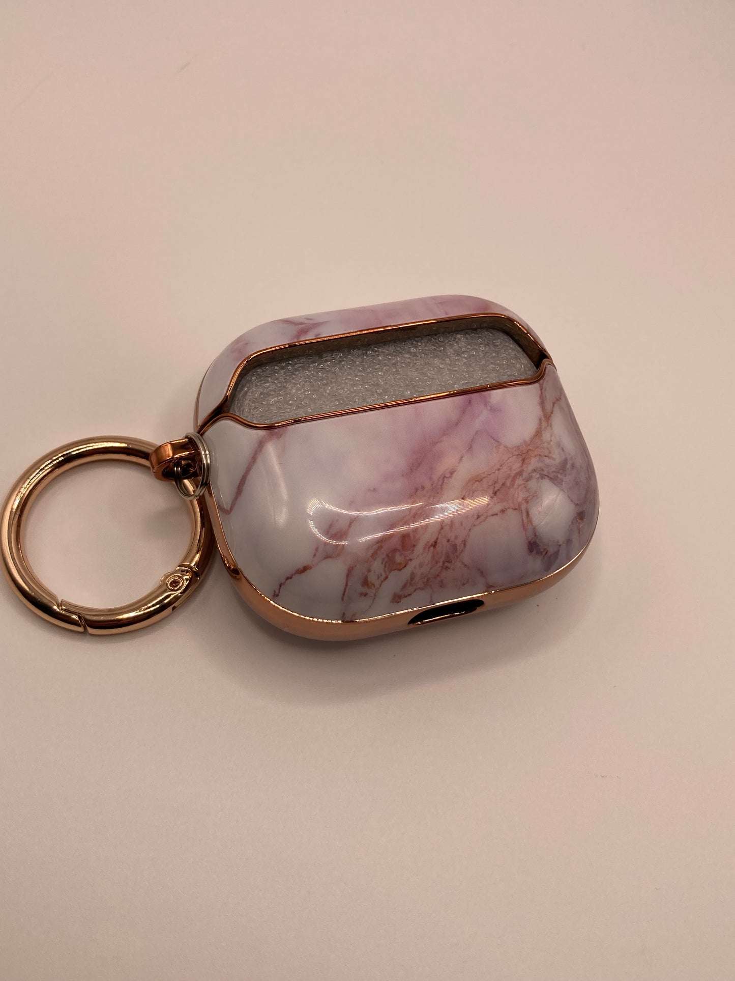 Purple Marble case cover for 3rd Gen Airpods
