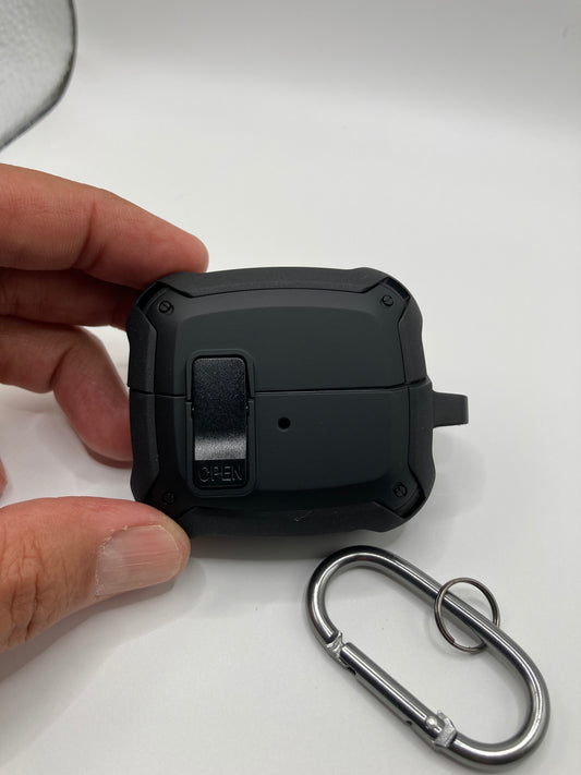 AirPods - Hard Shell Case Cover with Latch - 3rd Gen