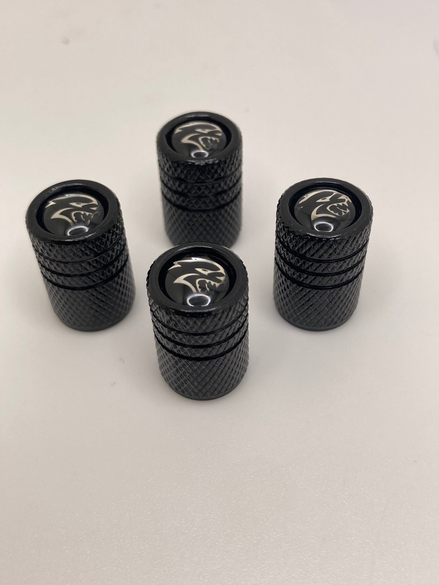 Dodge - HellCat - Valve Stem Caps - 4pcs Set - Black