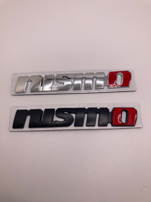 Nismo metal badge trunk/fender emblem for Nissan