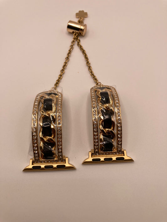 Bracelet Bangle Bling Rhinestone Metal Strap for iWatch SE Series 10 9 8 7 6 5 4 3 Ultra 2/1