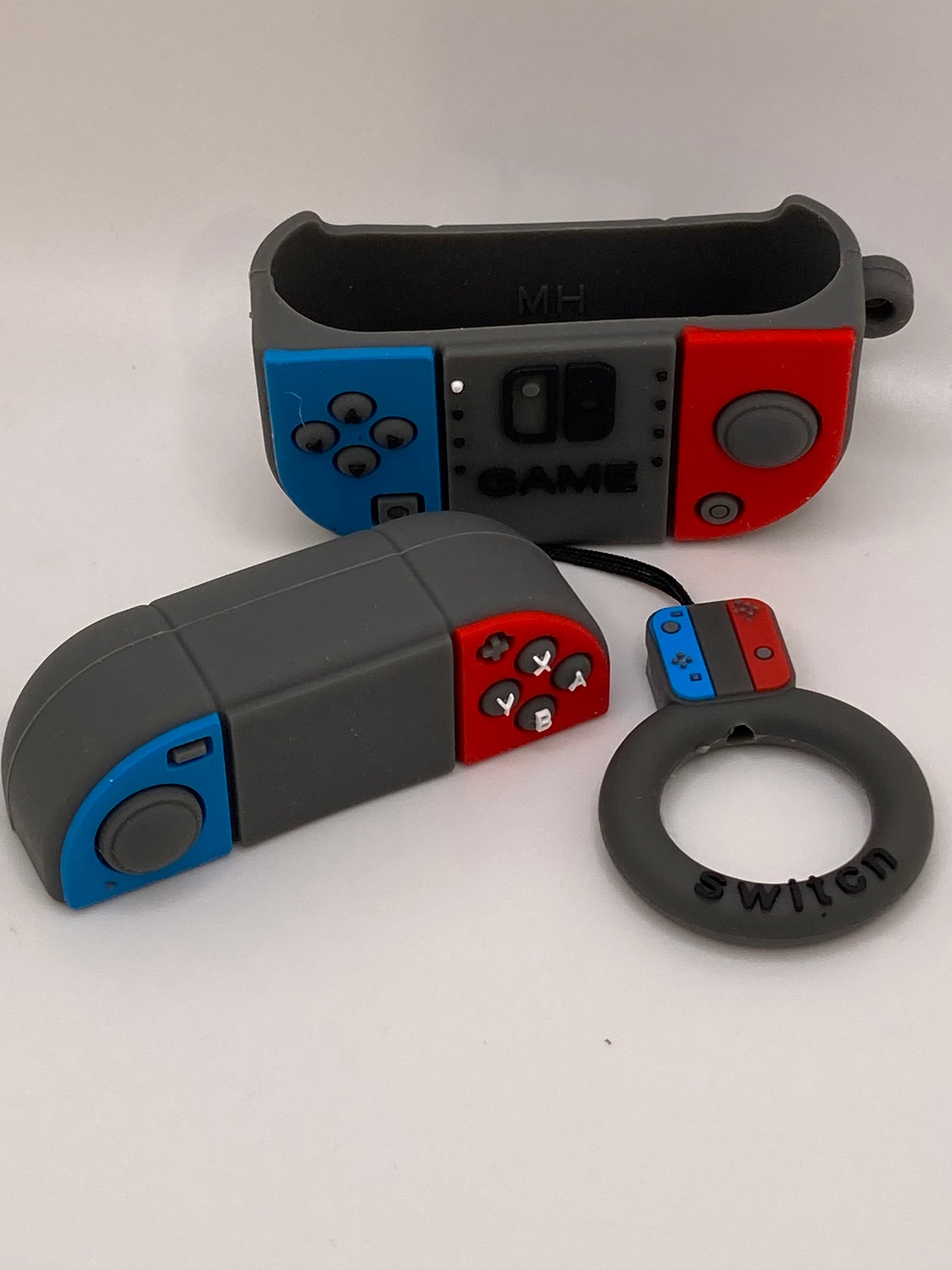 AirPod Pro 3d silicone case cover - Nintendo Switch design