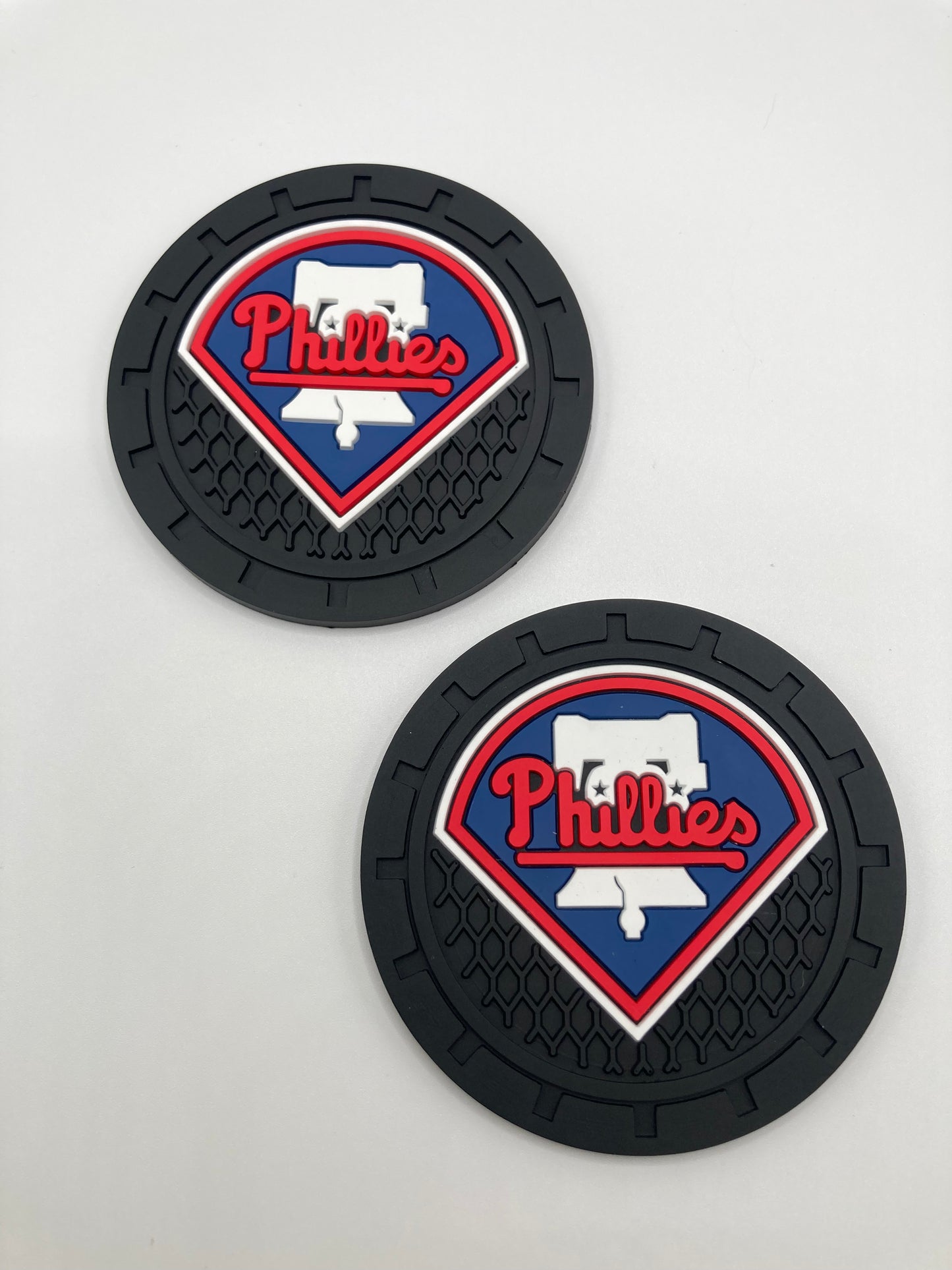 MLB - Phillies - Cup Holder Coasters - 2pcs set